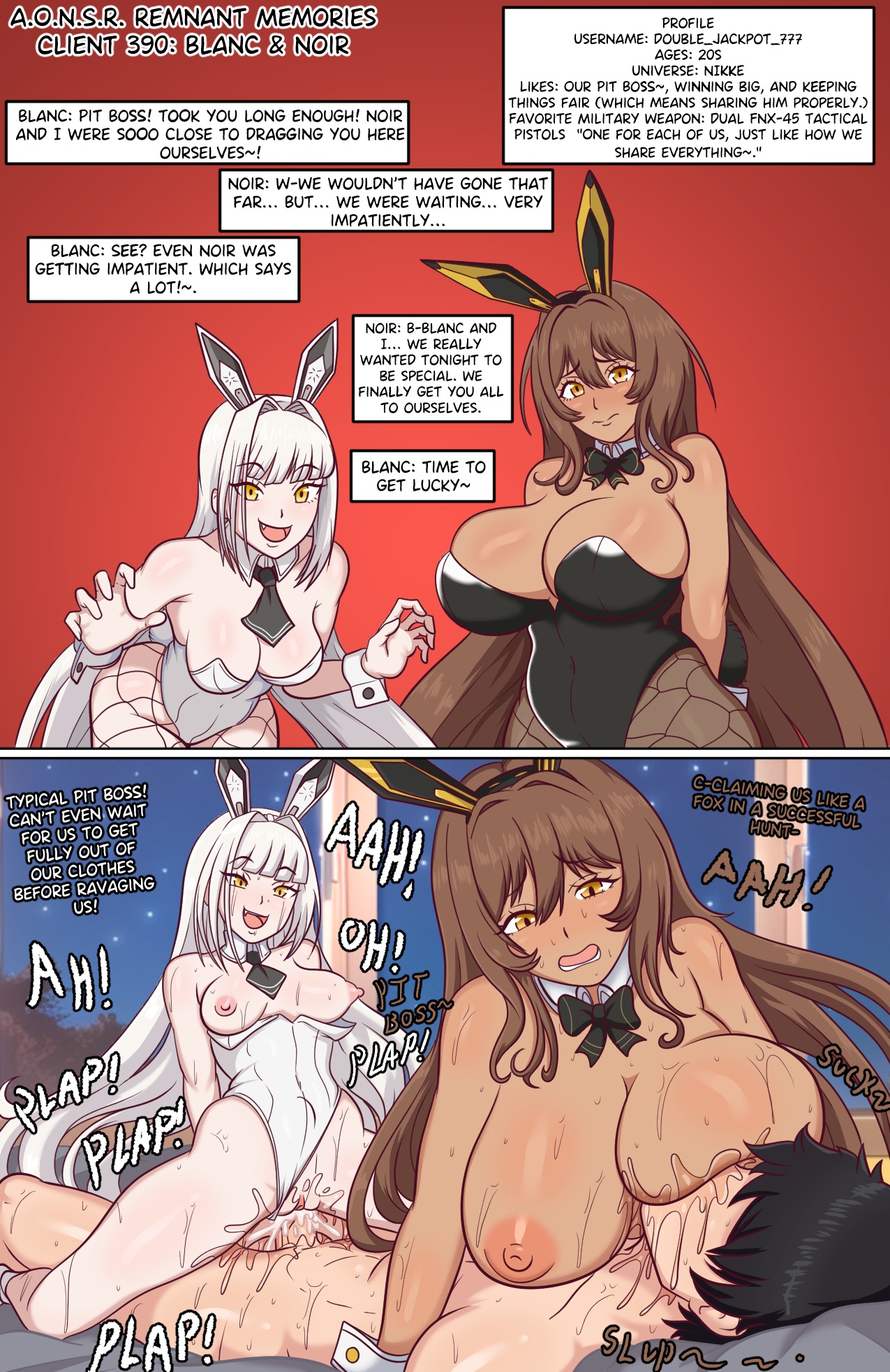 Blanc (Nikke) Rule 34 Image