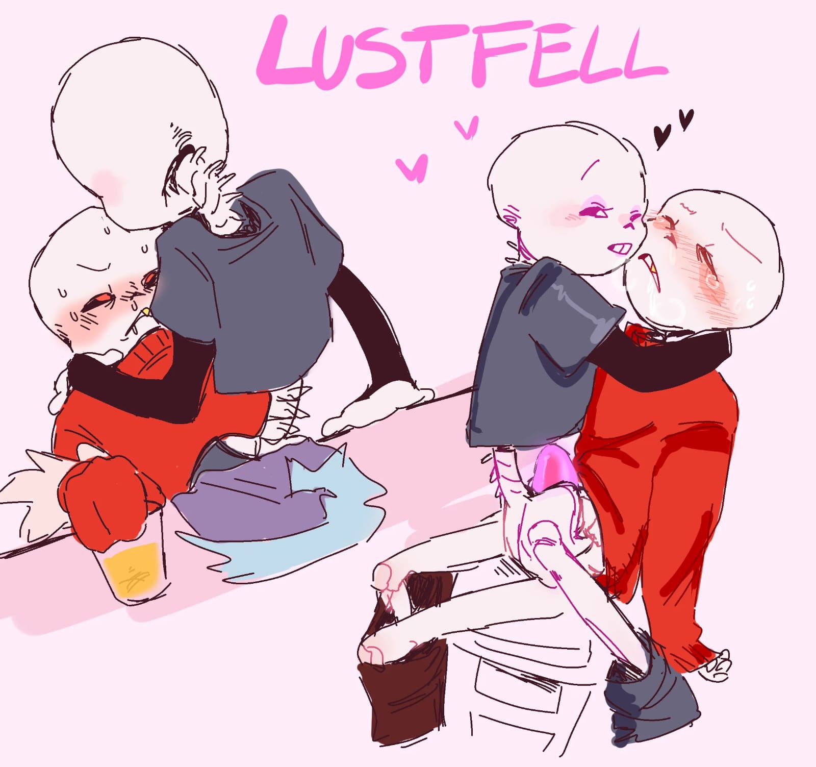 Sans (Underfell) Rule 34 Image