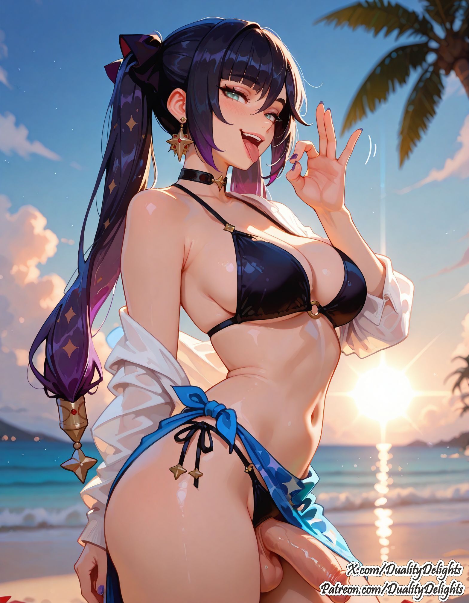 Mona (Genshin Impact) Rule 34 Image