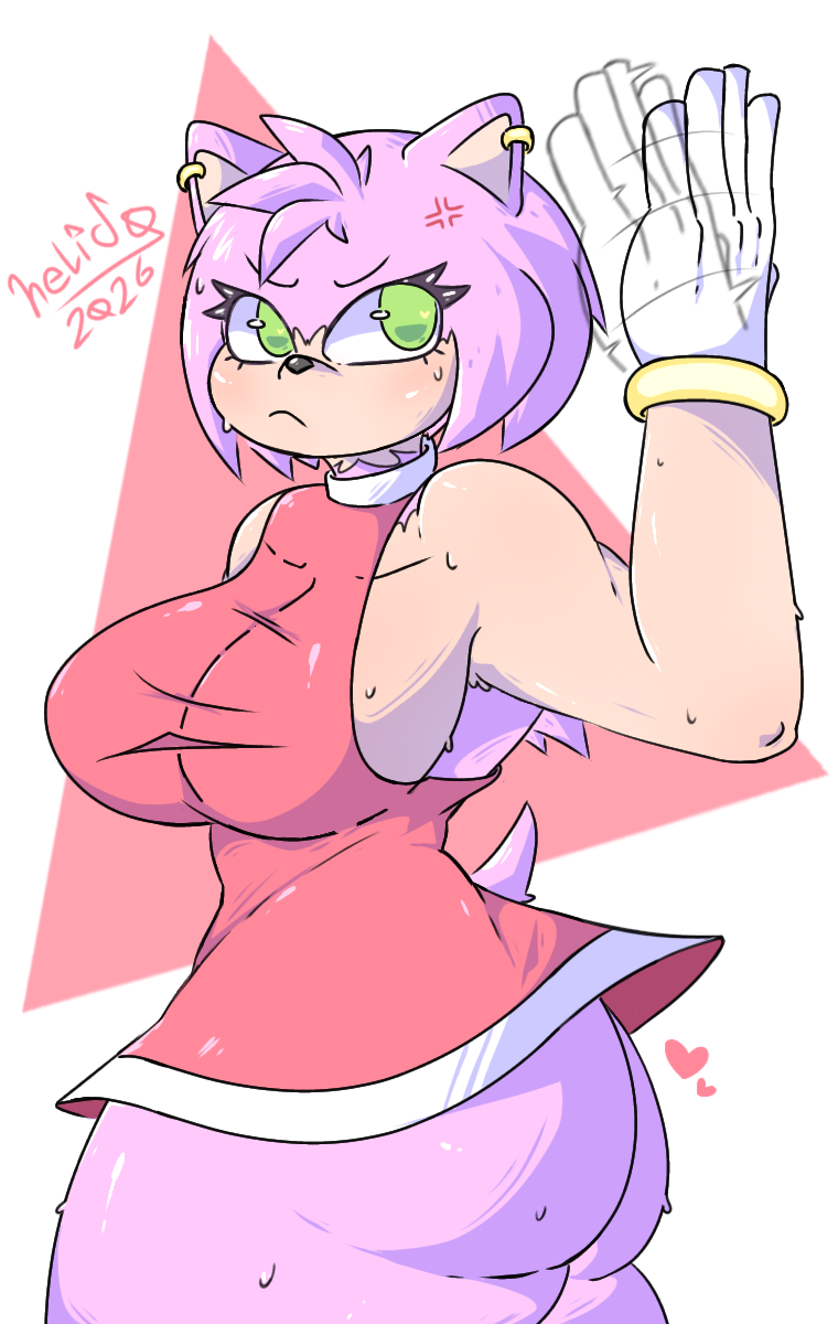 Amy Rose (Sonic (Series)) Rule 34 Image