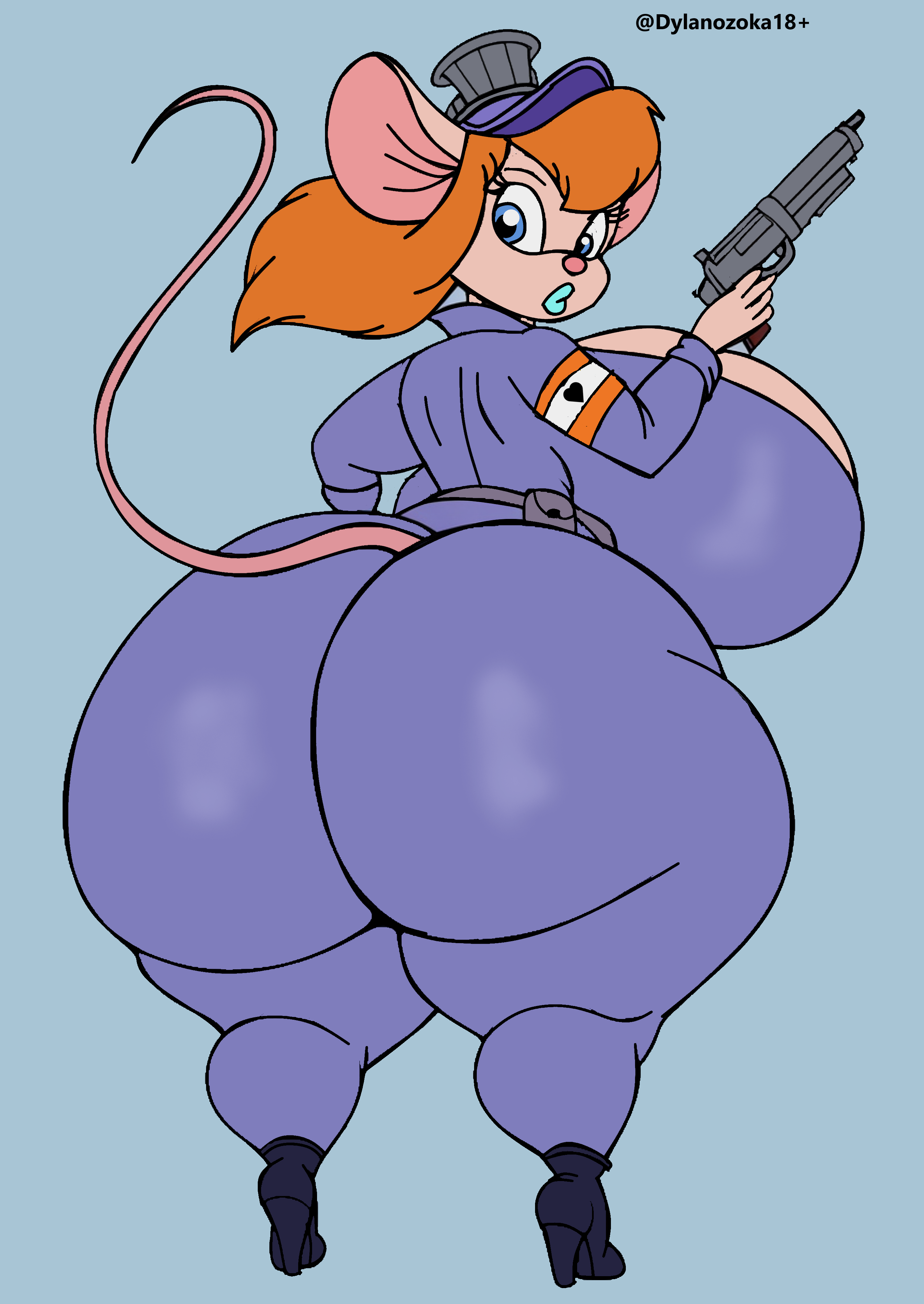 Gadget Hackwrench (Chip 'N Dale Rescue Rangers) Rule 34 Image