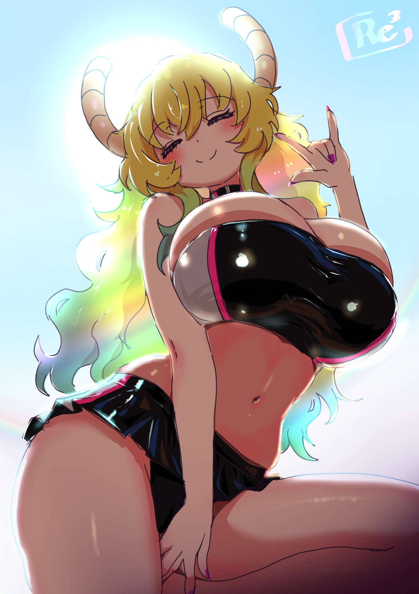 Lucoa (Miss Kobayashi'S Dragon Maid) Rule 34 Image