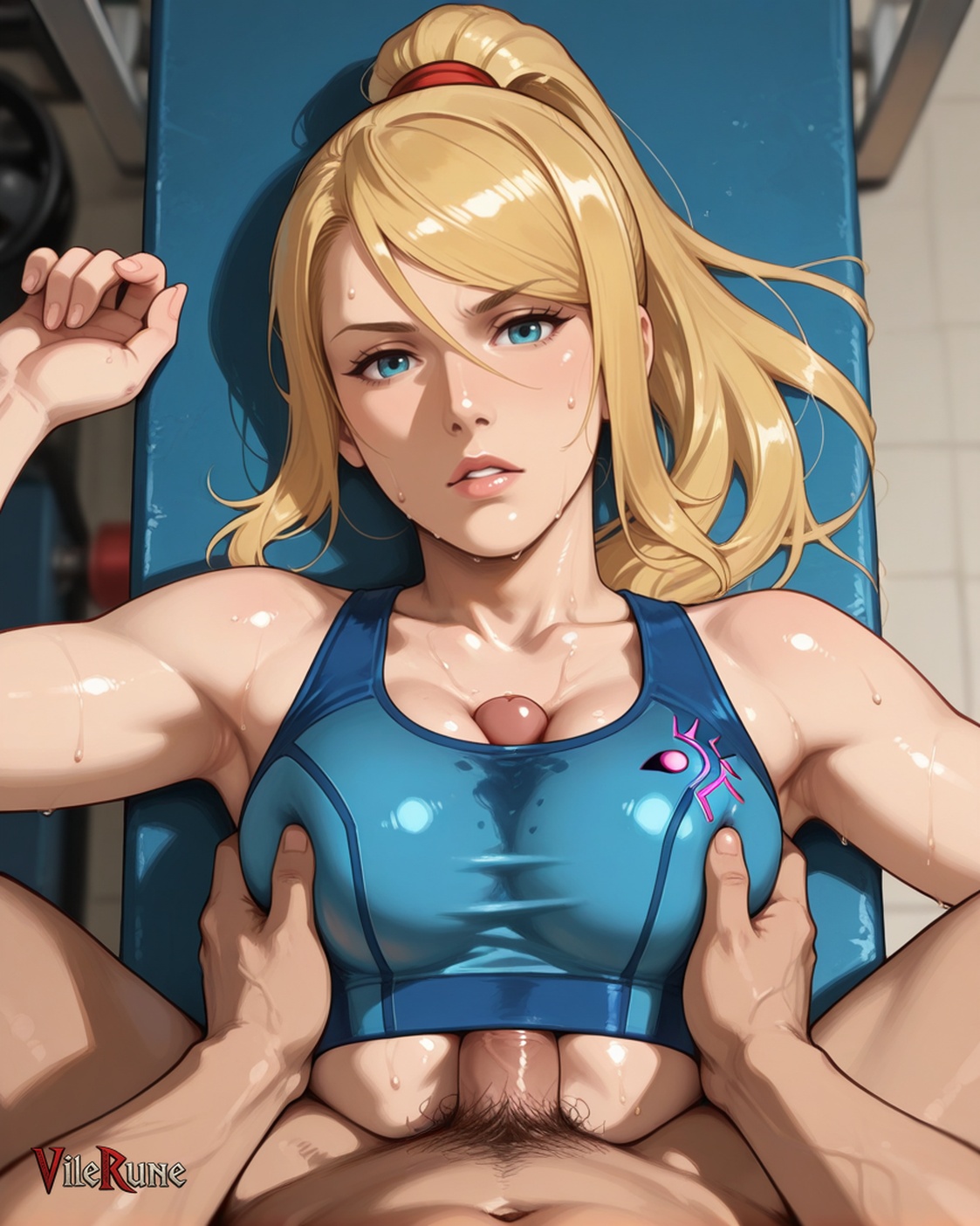 Blonde Hair Rule 34 Image