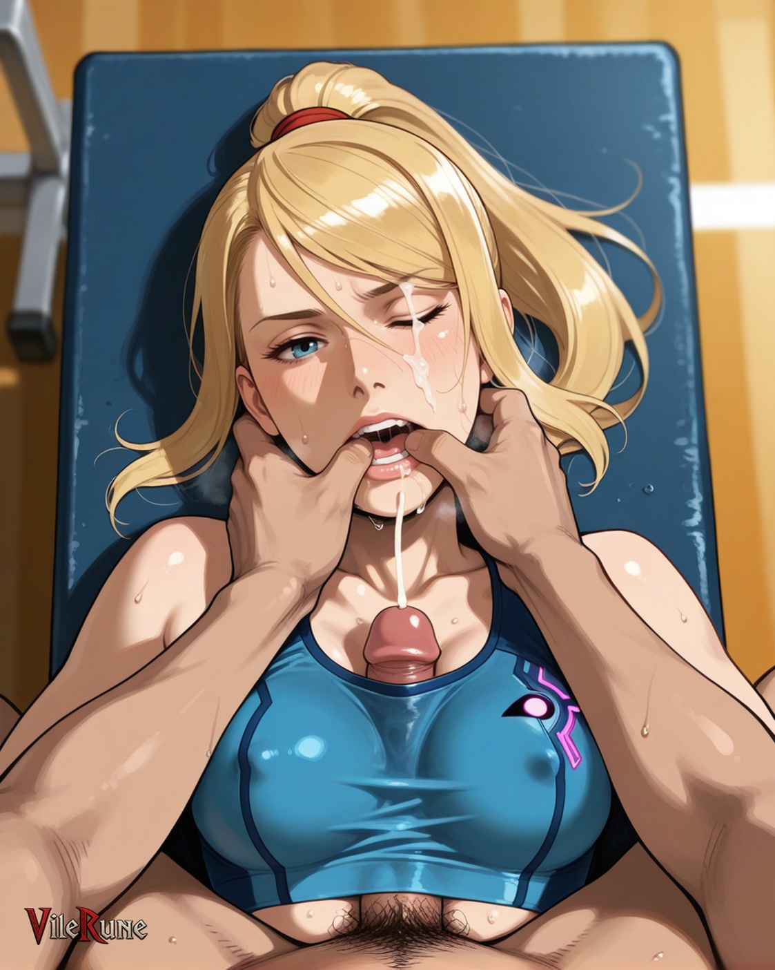 Blonde Hair Rule 34 Image
