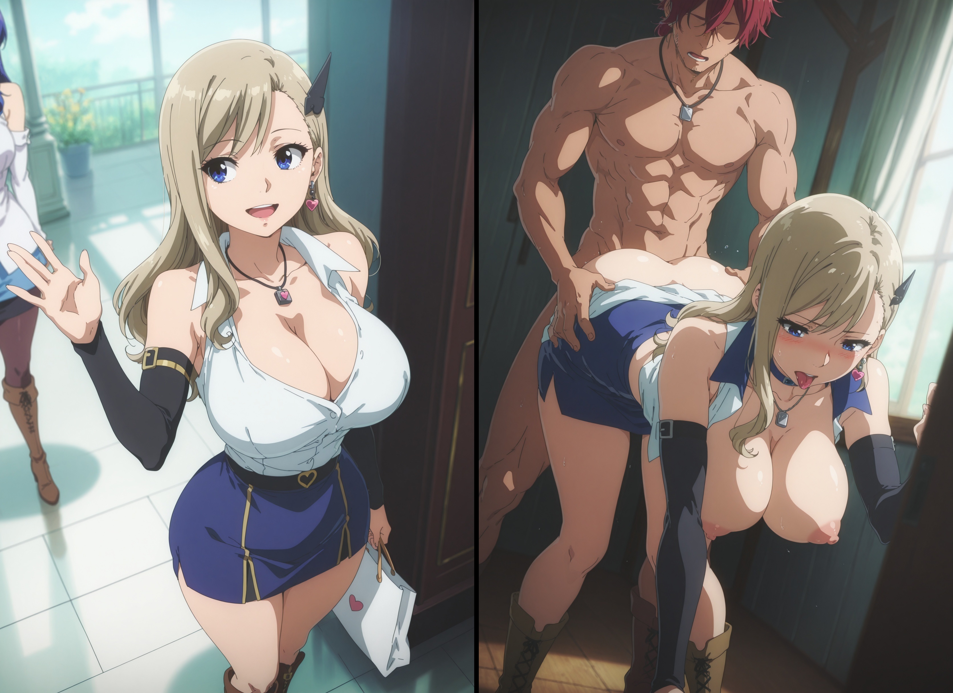Rebecca Bluegarden (Edens Zero) Rule 34 Image