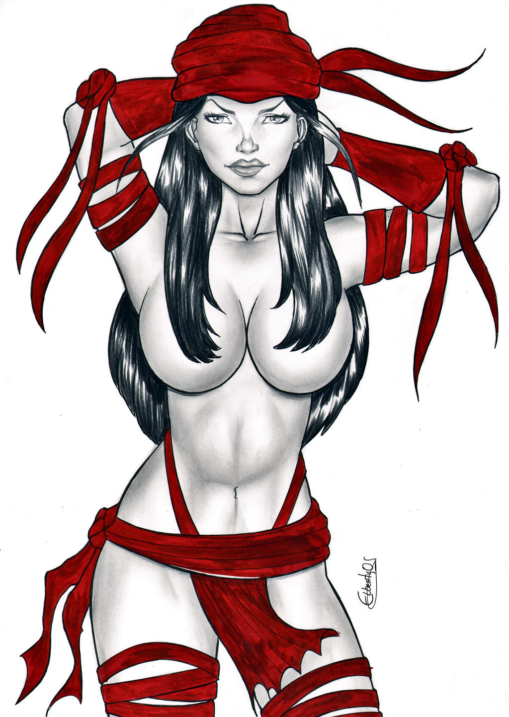 Elektra Natchios (Marvel) Rule 34 Image