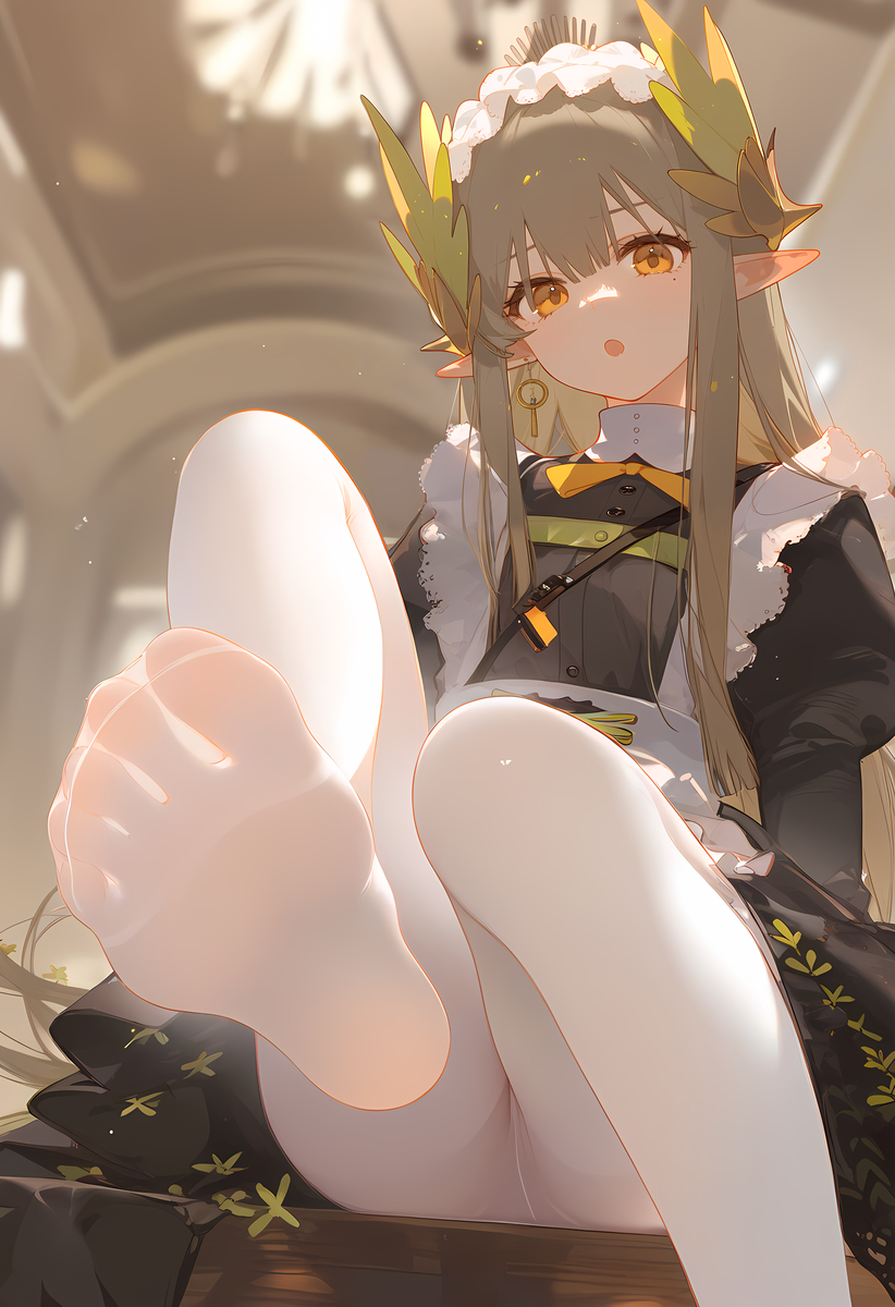 Muelsyse (Arknights) Rule 34 Image