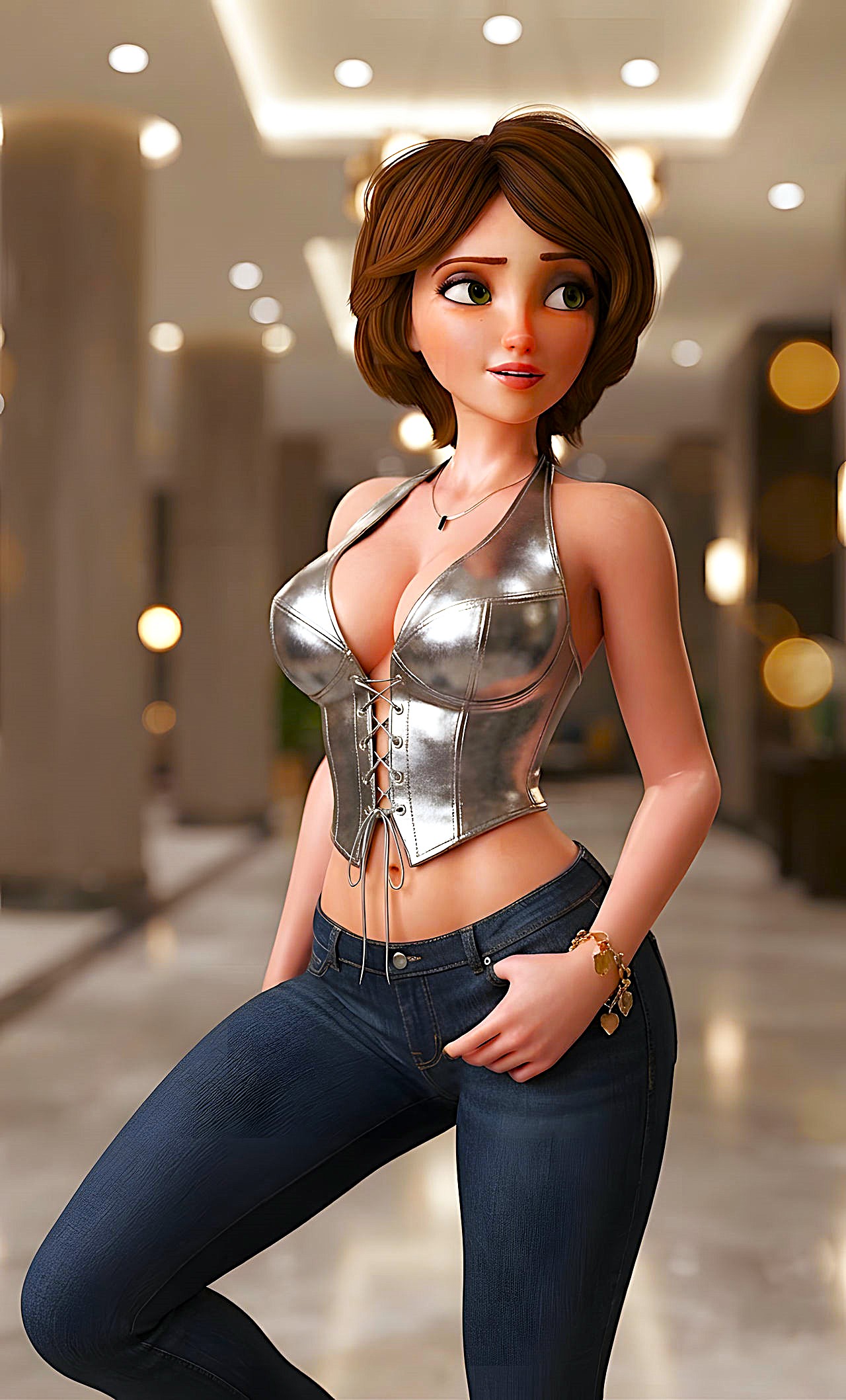 Aunt Cass (Big Hero 6) Rule 34 Image