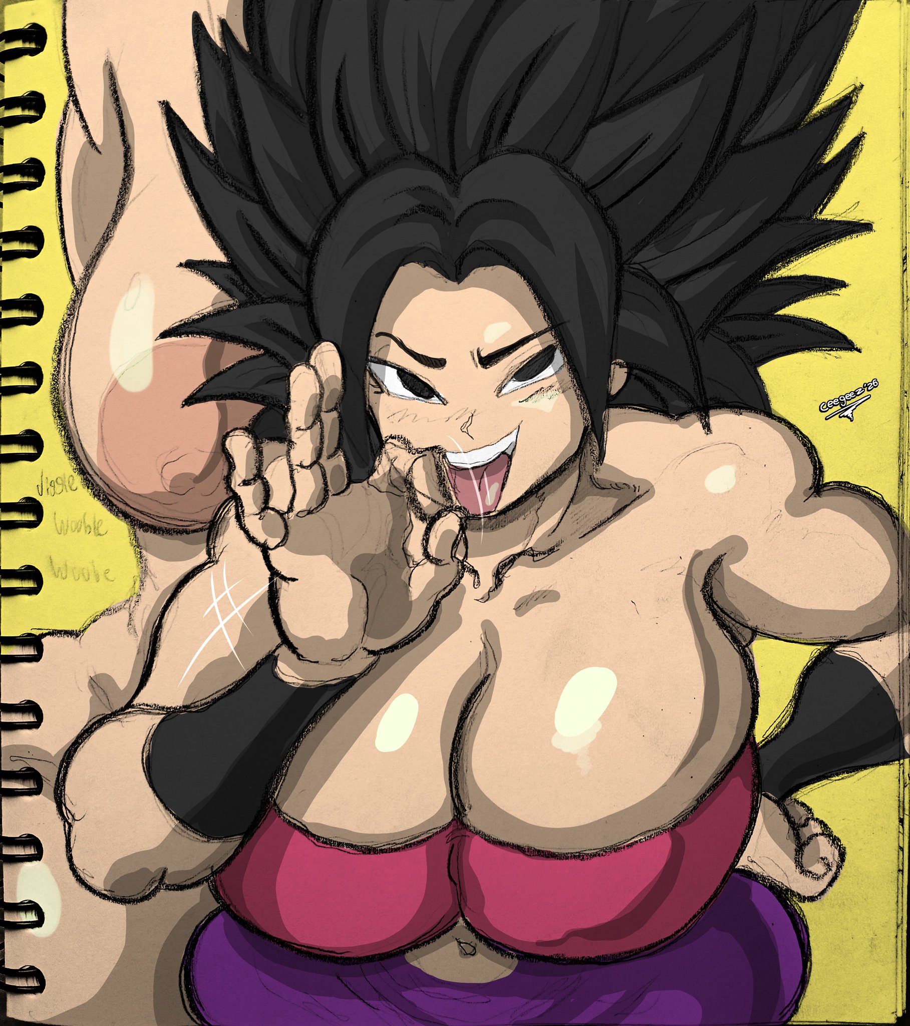 Caulifla (Dragon Ball) Rule 34 Image