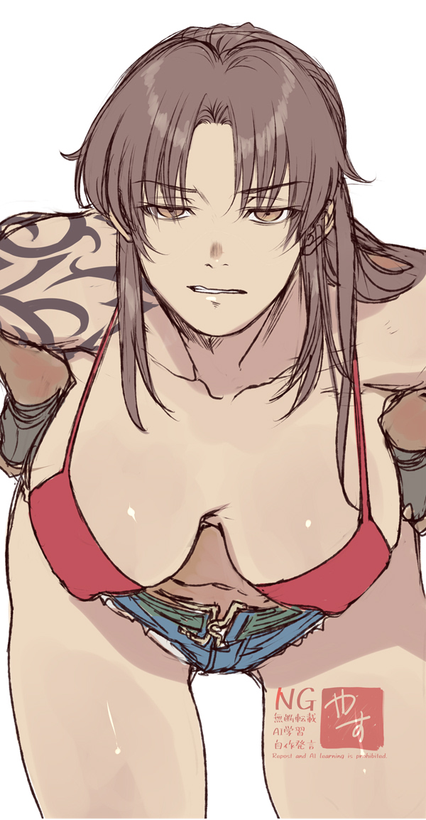 Revy (Black Lagoon) Rule 34 Image