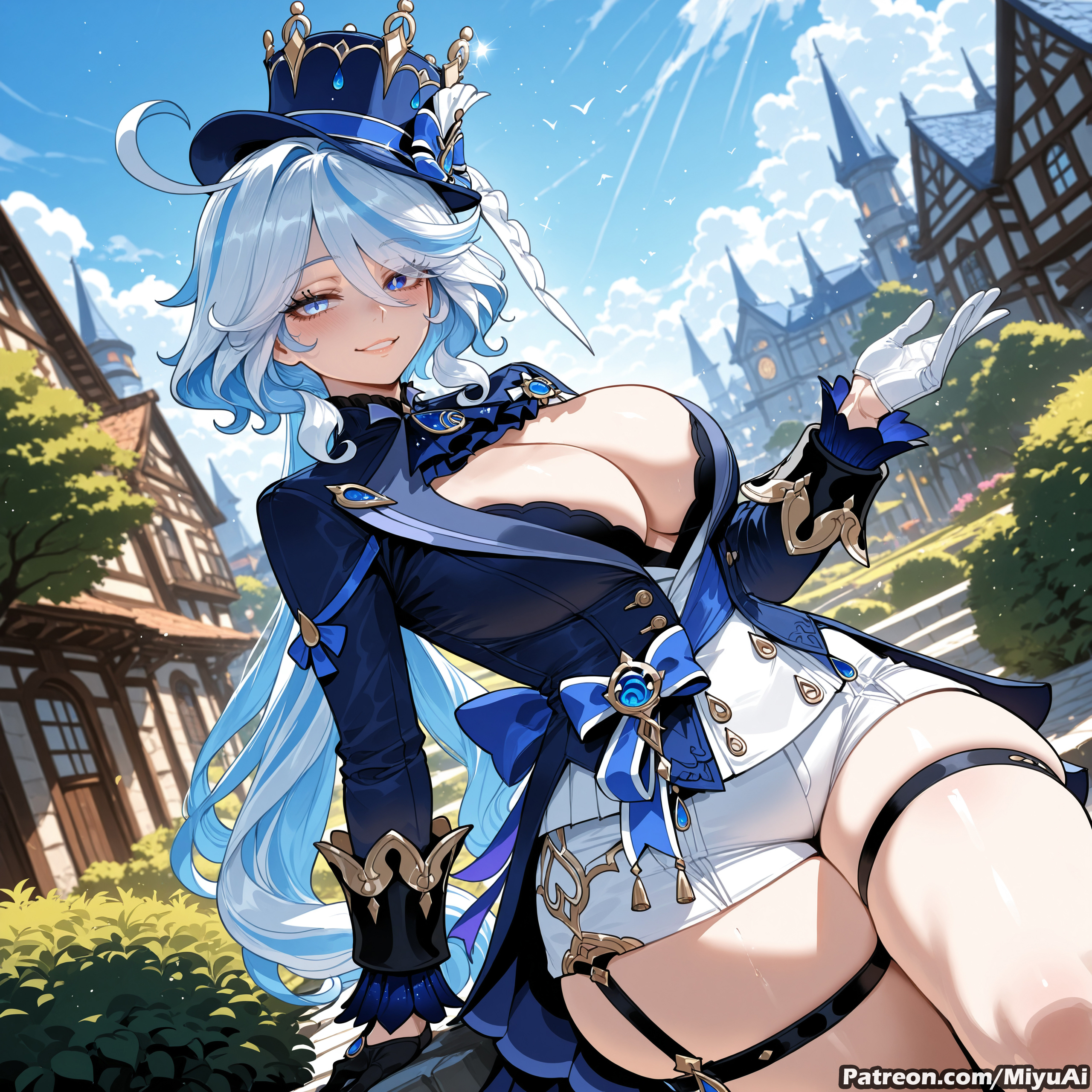 Furina (Genshin Impact) Rule 34 Image