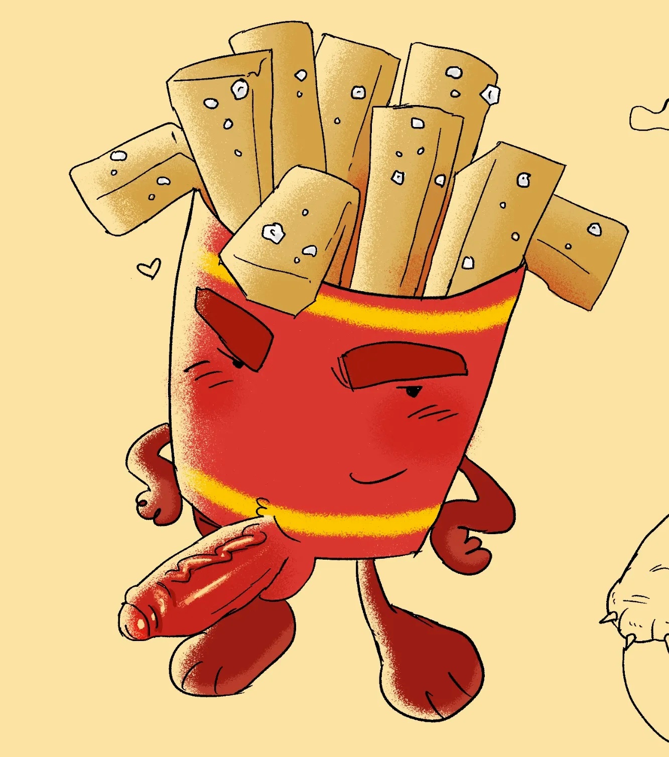 Fries (Bfdi) Rule 34 Image