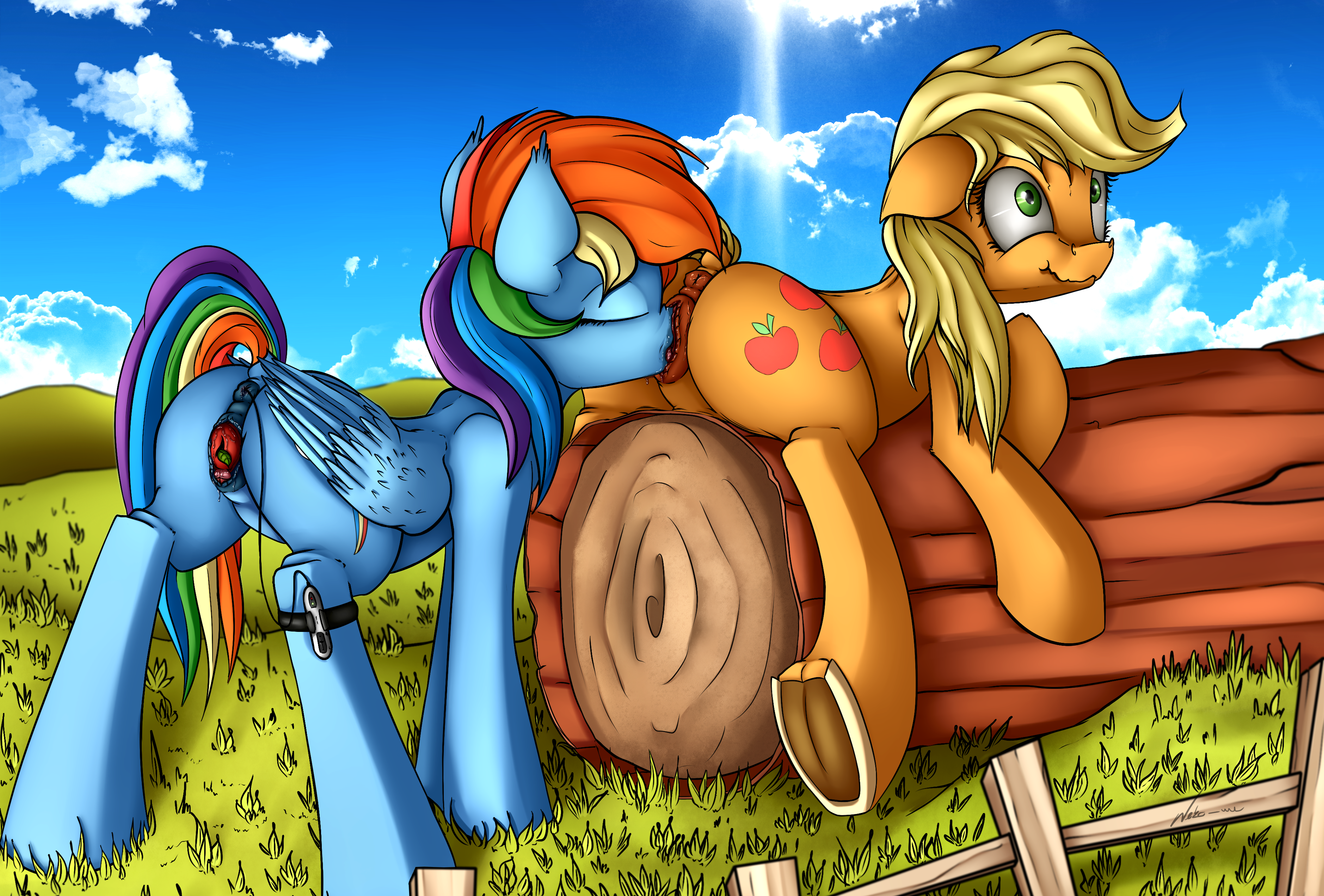 Applejack (Mlp) Rule 34 Image