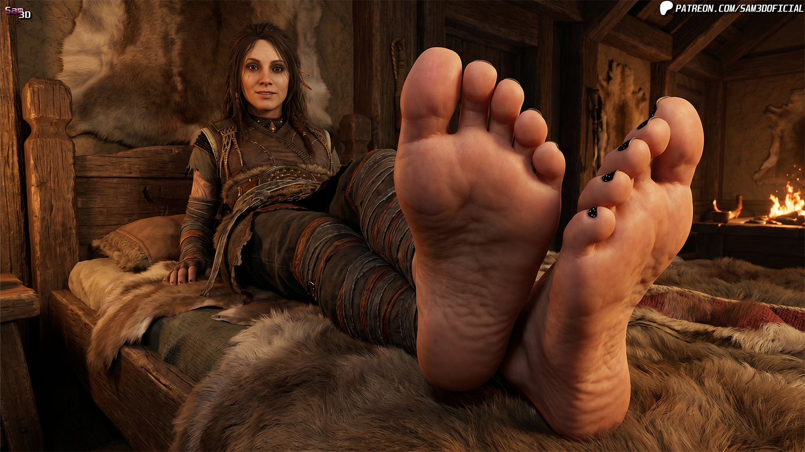 Freya (God Of War) Rule 34 Image