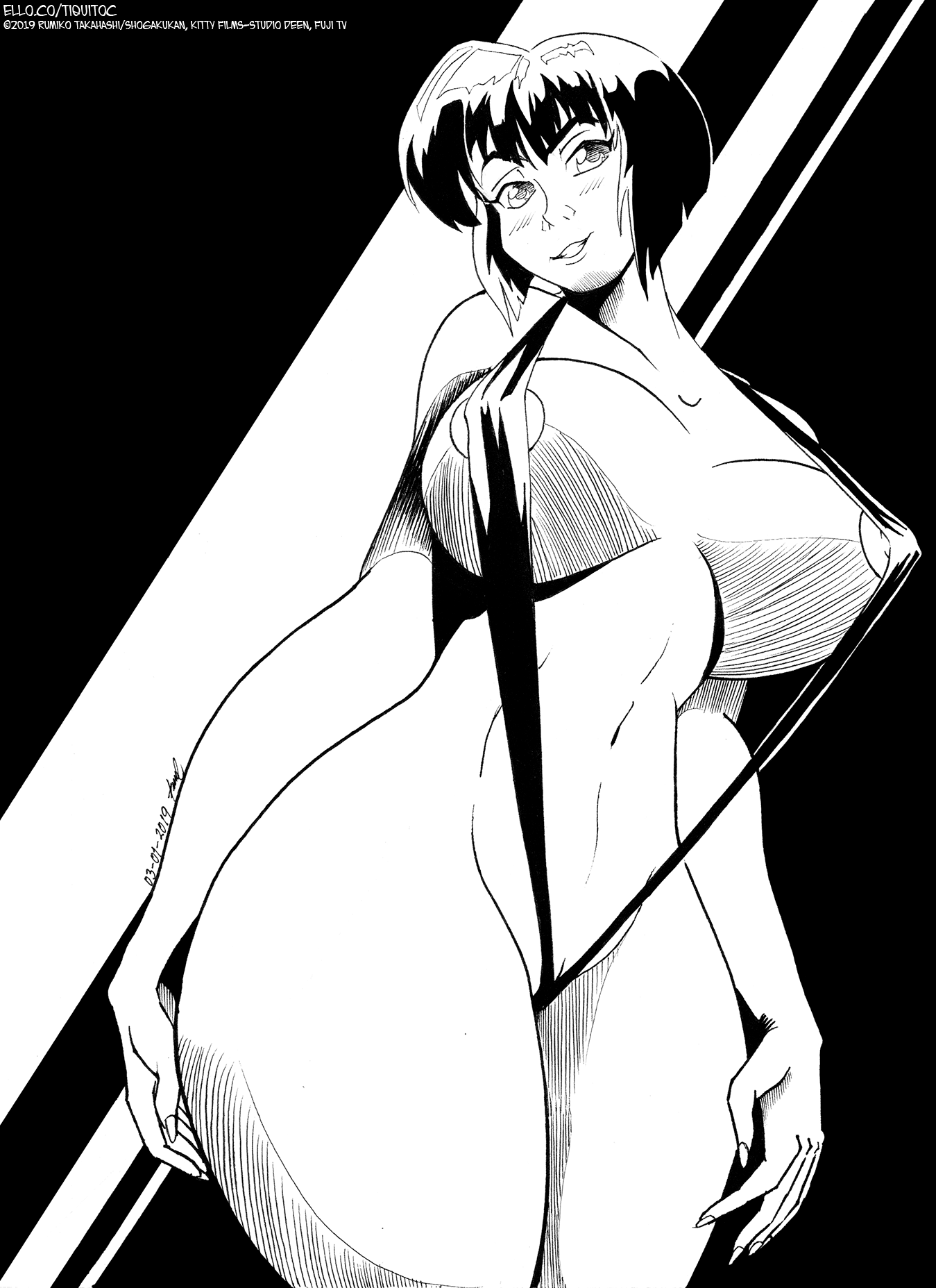 Nabiki Tendo (Ranma 1/2) Rule 34 Image