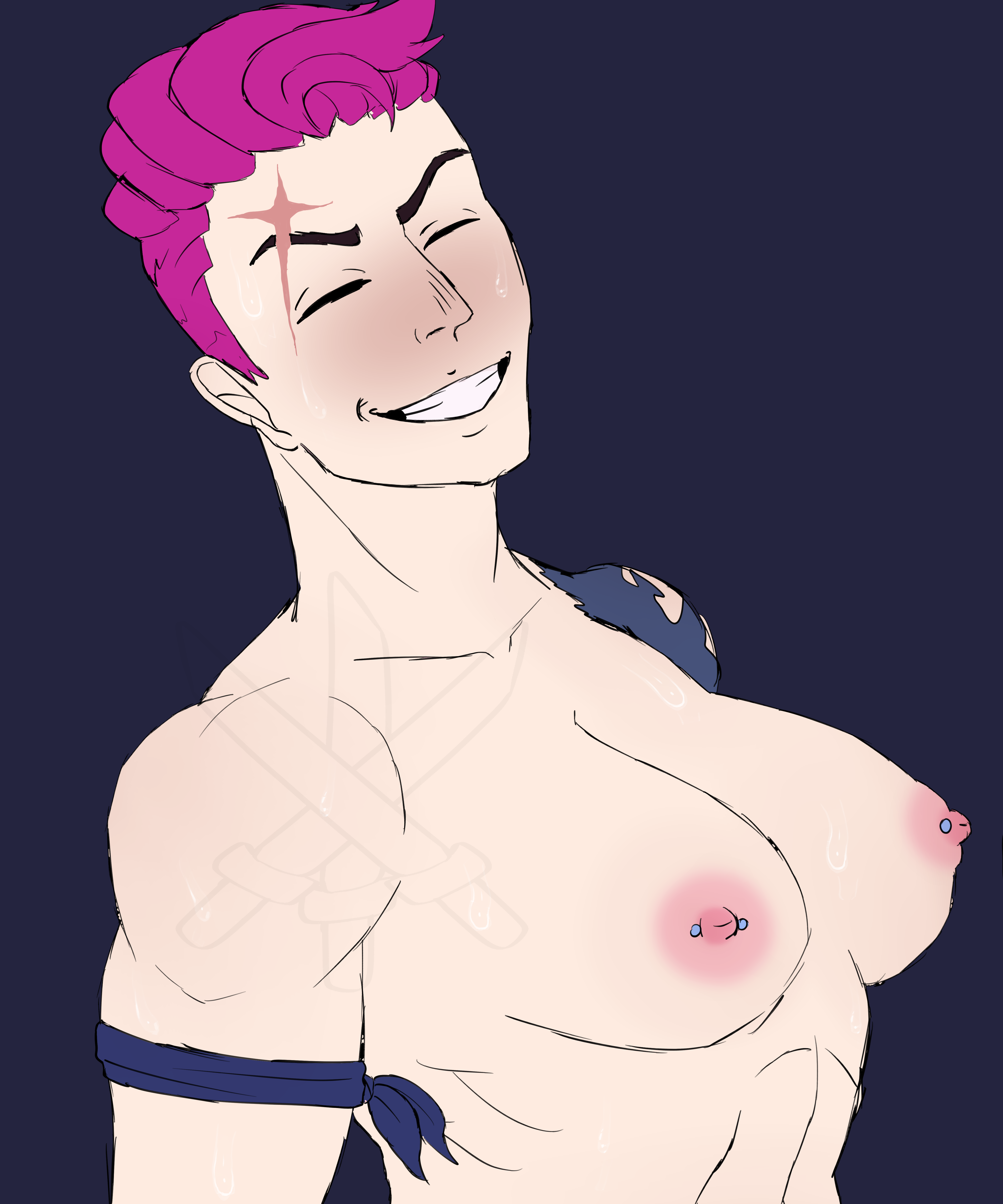 Blushing At Viewer Rule 34 Image