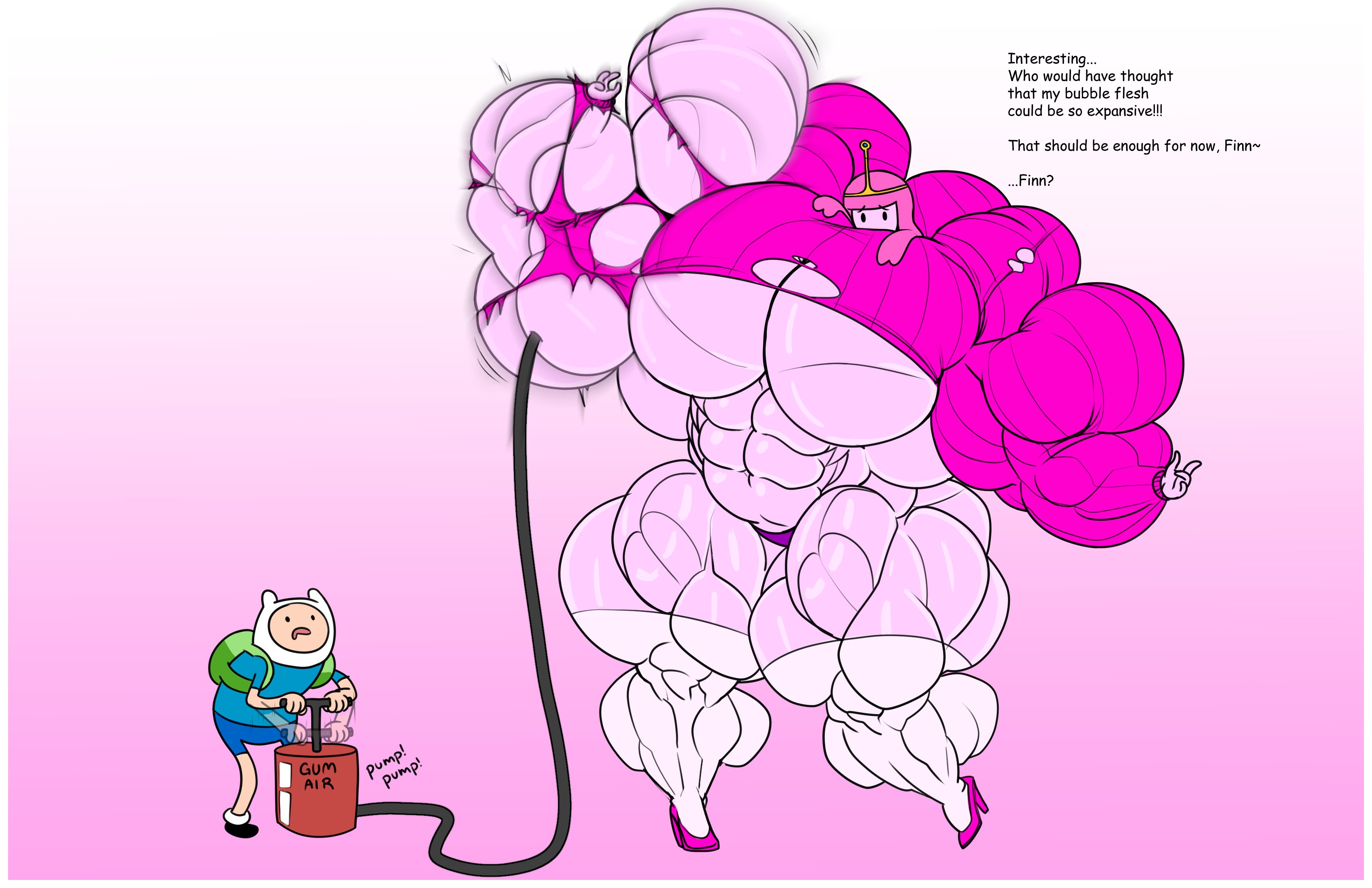 Bonnibel Bubblegum (Adventure Time) Rule 34 Image