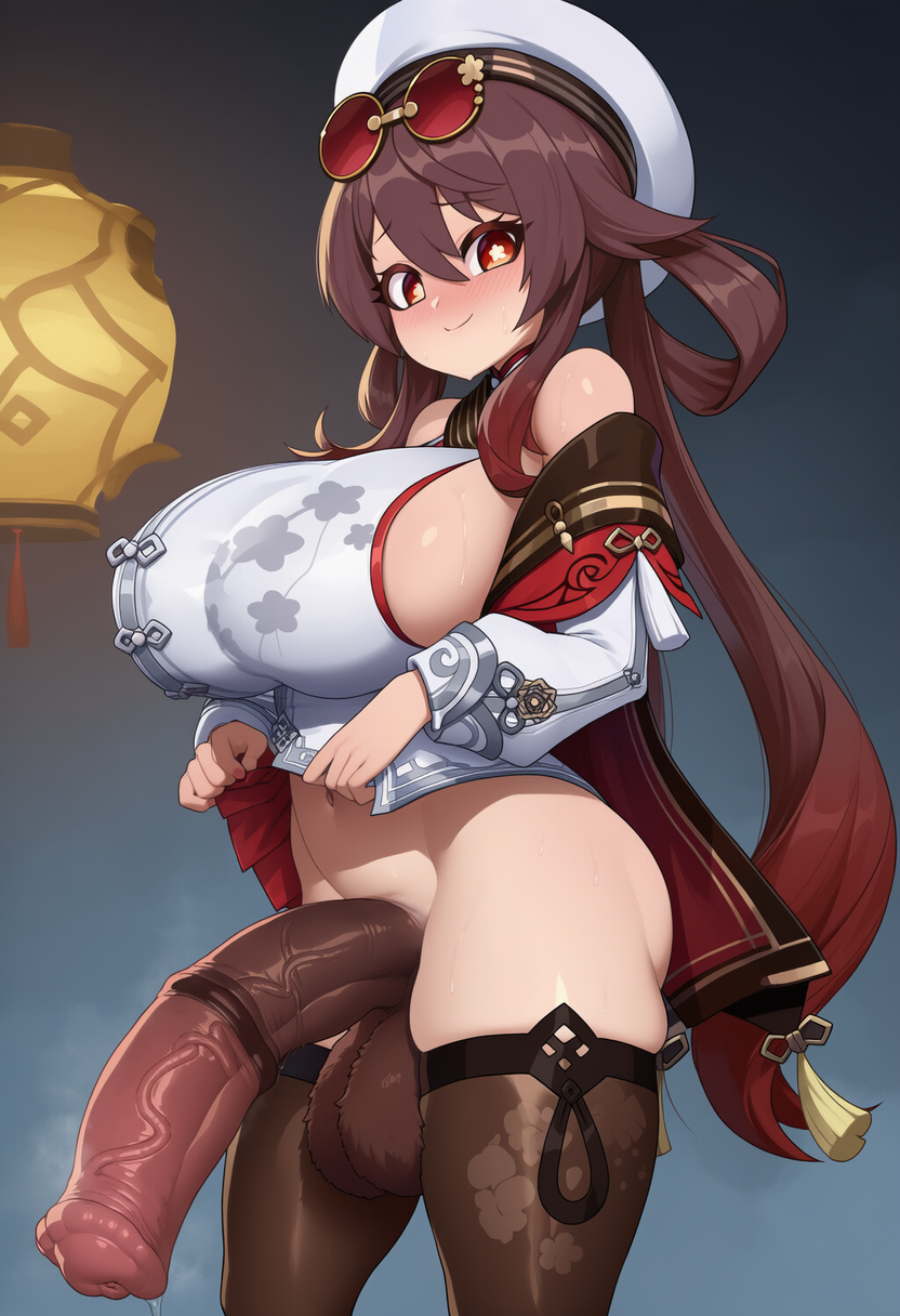 Hu Tao (Cherries Snow-Laden) (Genshin Impact) Rule 34 Image