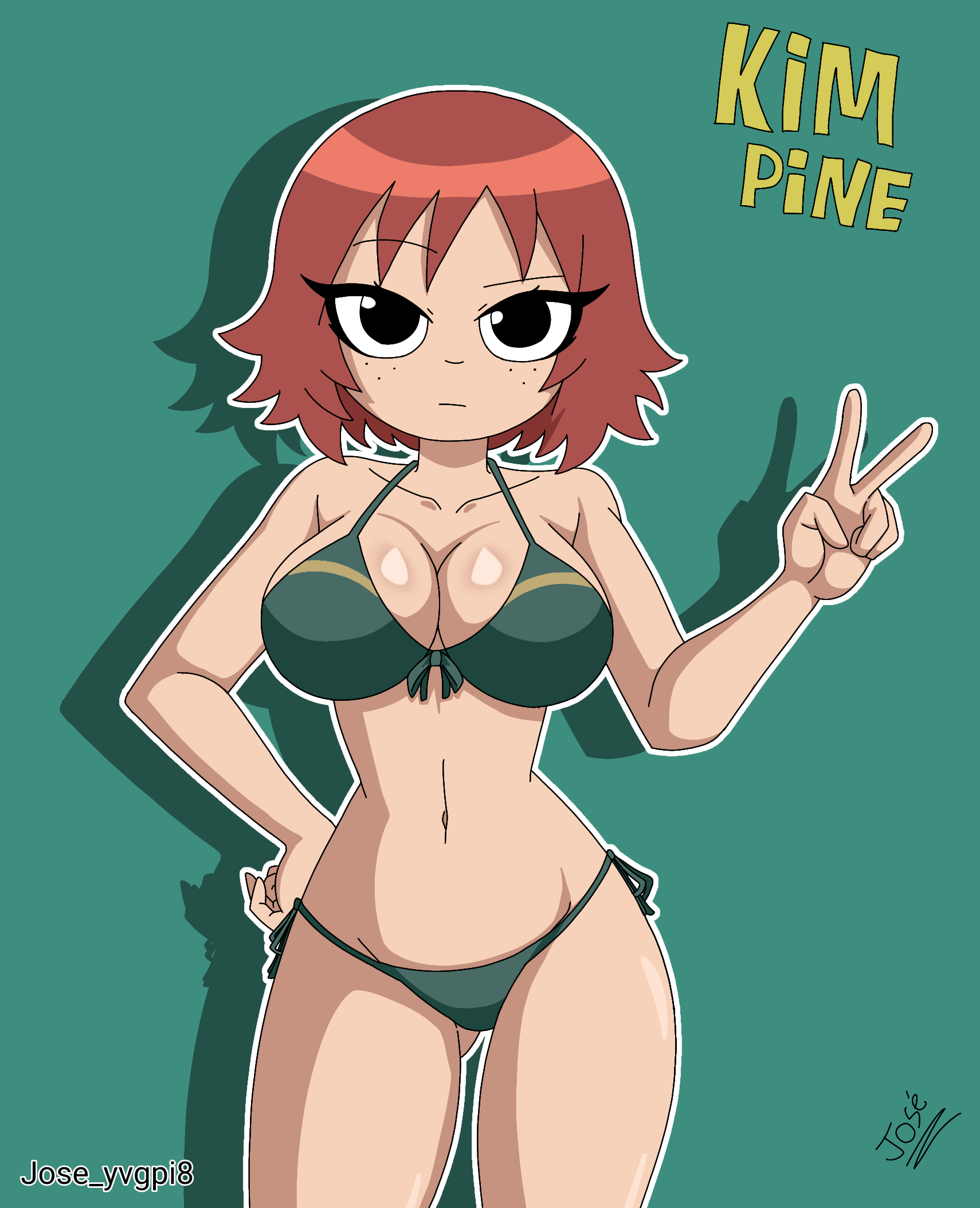 Kim Pine (Scott Pilgrim) Rule 34 Image