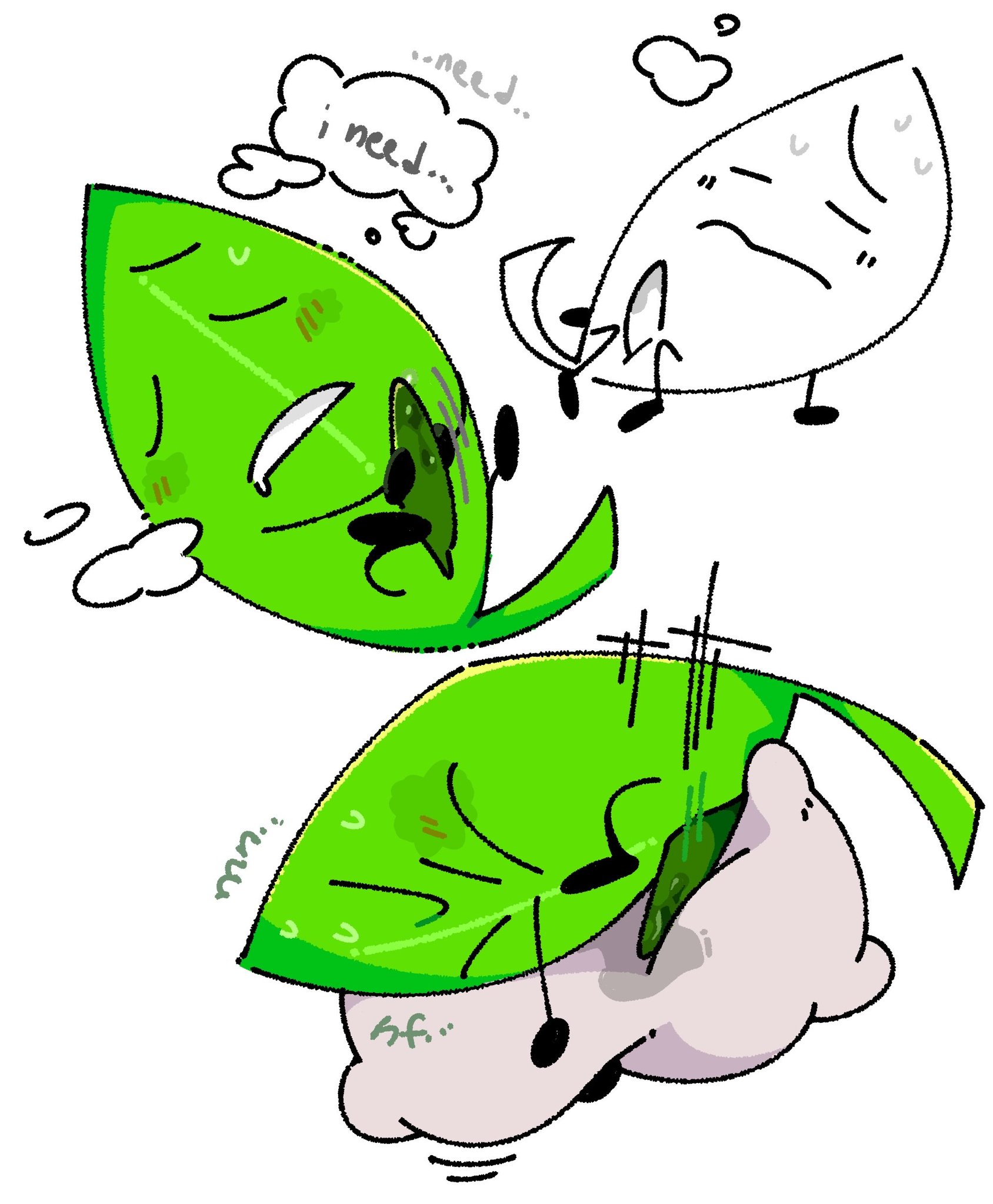 Leafy (Bfdi) Rule 34 Image