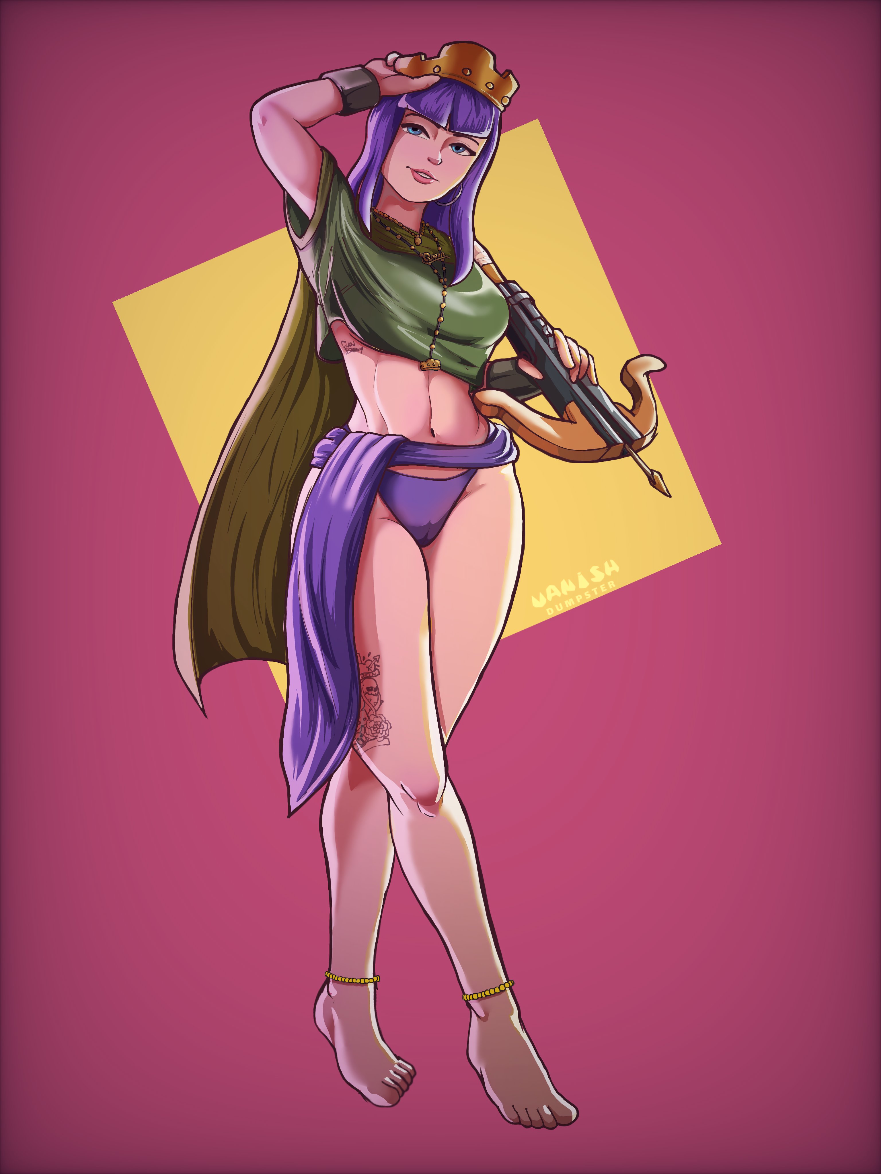 Archer Queen (Clash Of Clans) Rule 34 Image