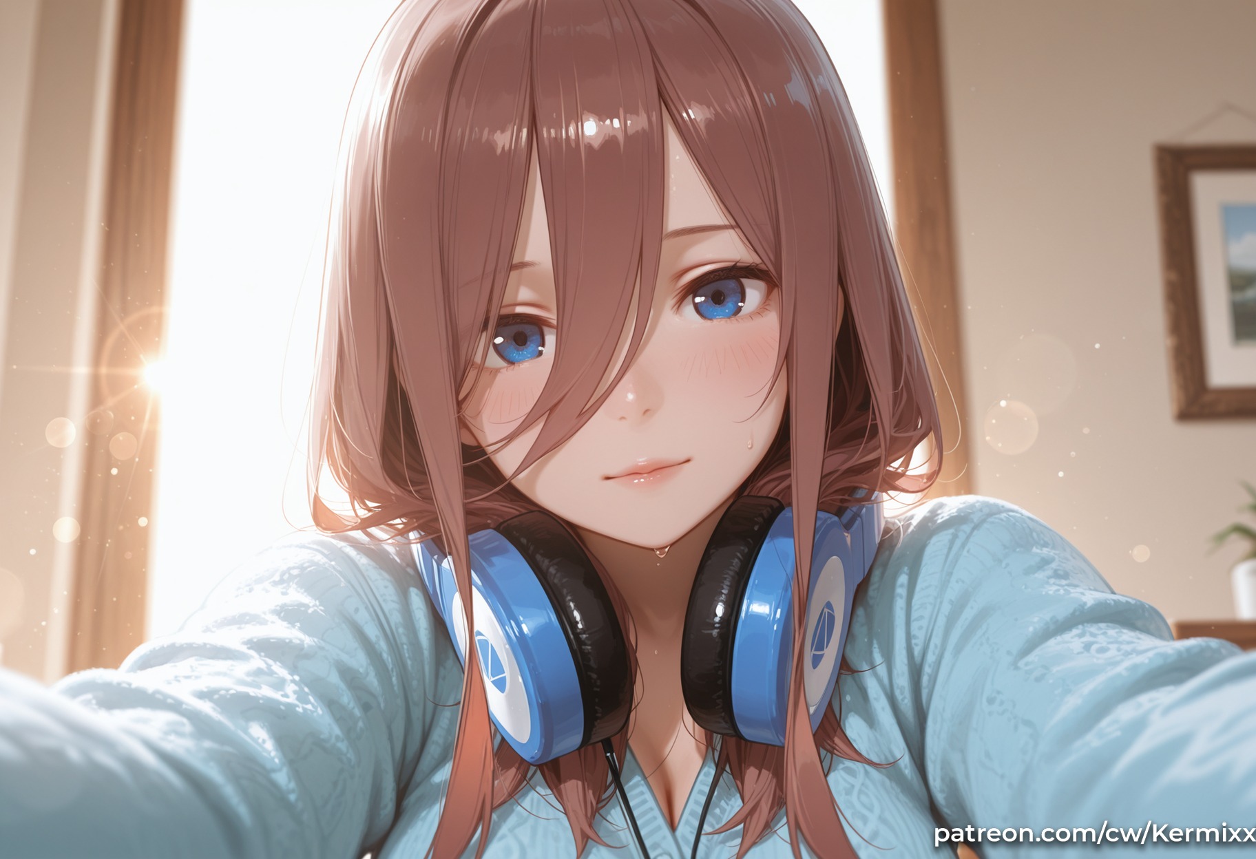 Nakano Miku (Go-Toubun No Hanayome) Rule 34 Image