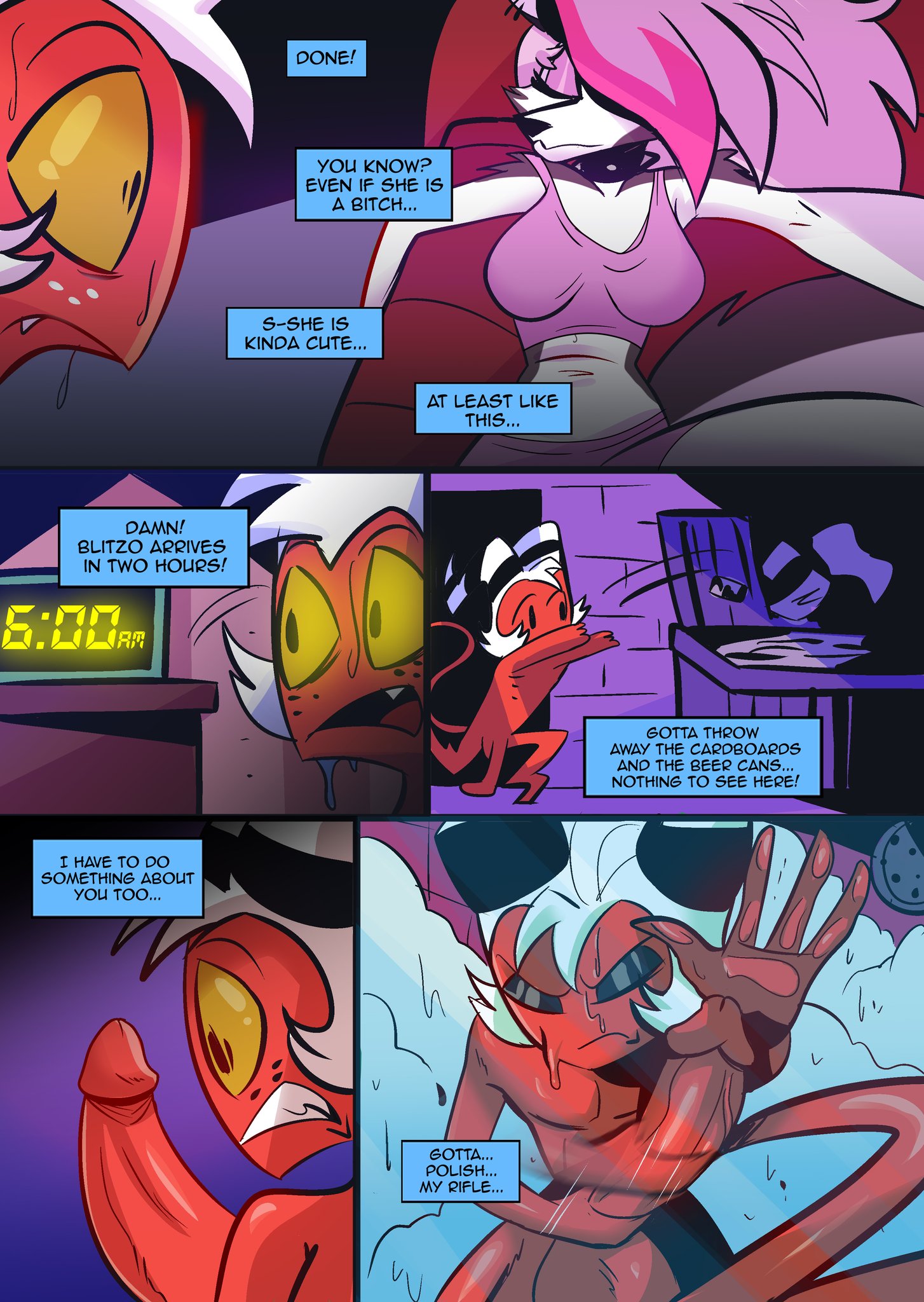 Loona (Helluva Boss) Rule 34 Image