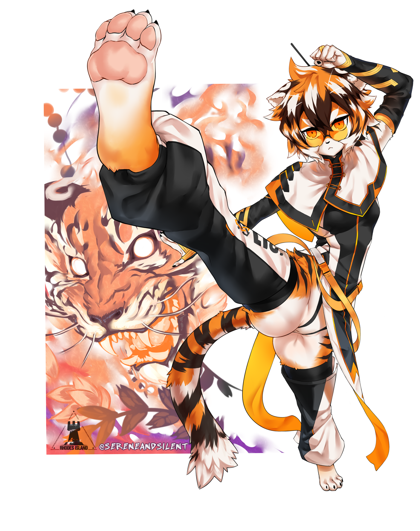 Waai Fu (Arknights) Rule 34 Image