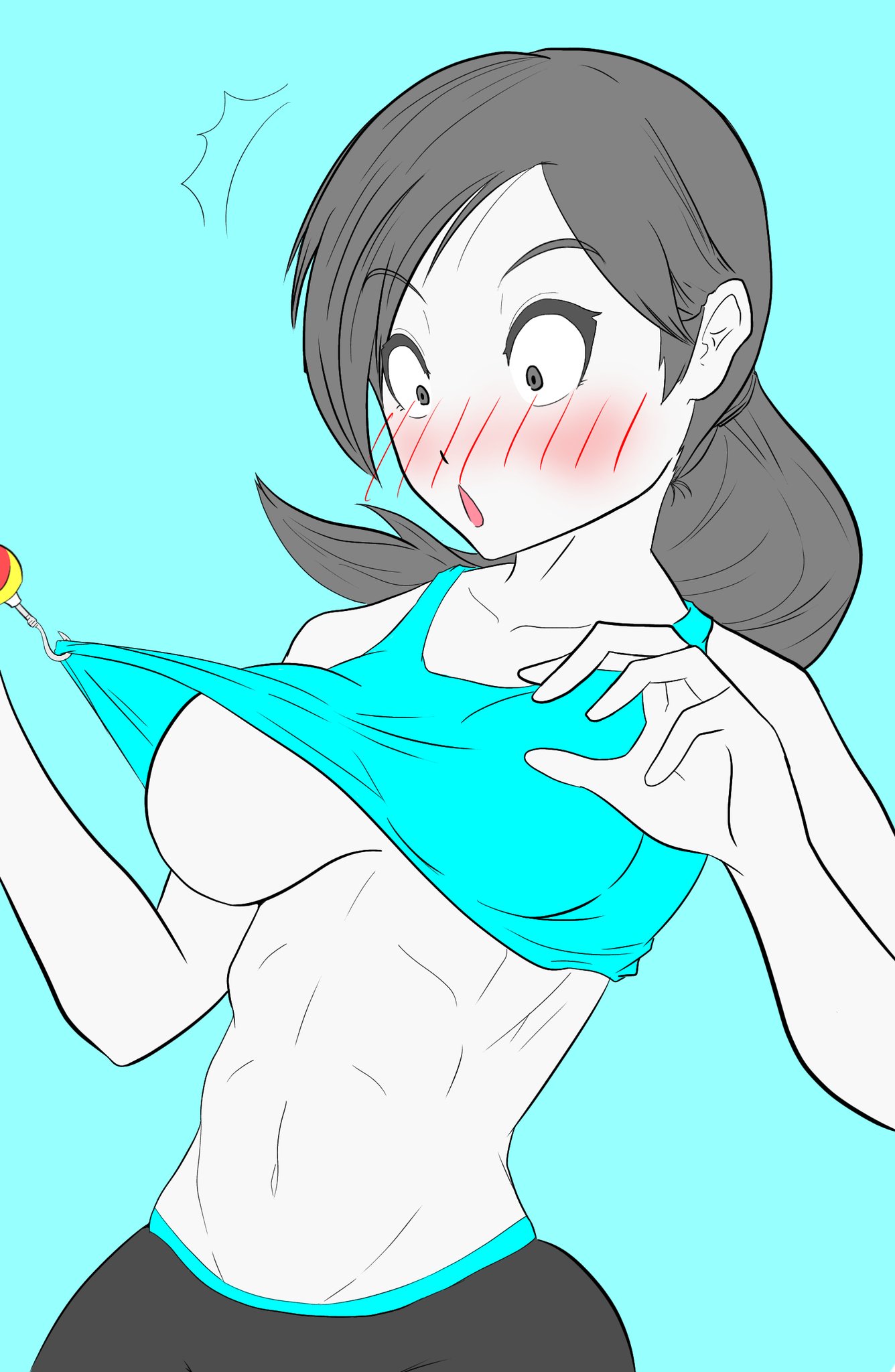 Wii Fit Trainer (Female) Rule 34 Image