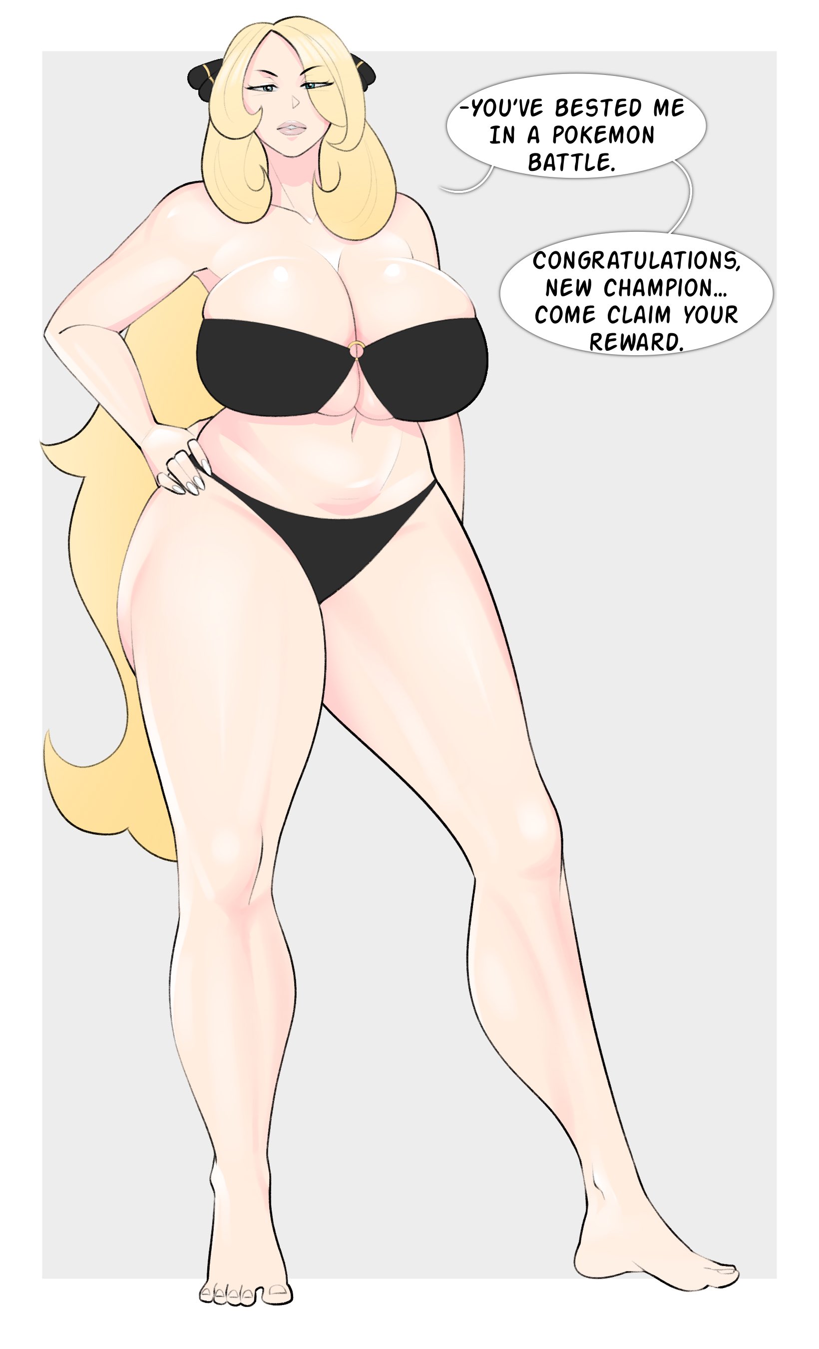 Cynthia (Pokemon) Rule 34 Image