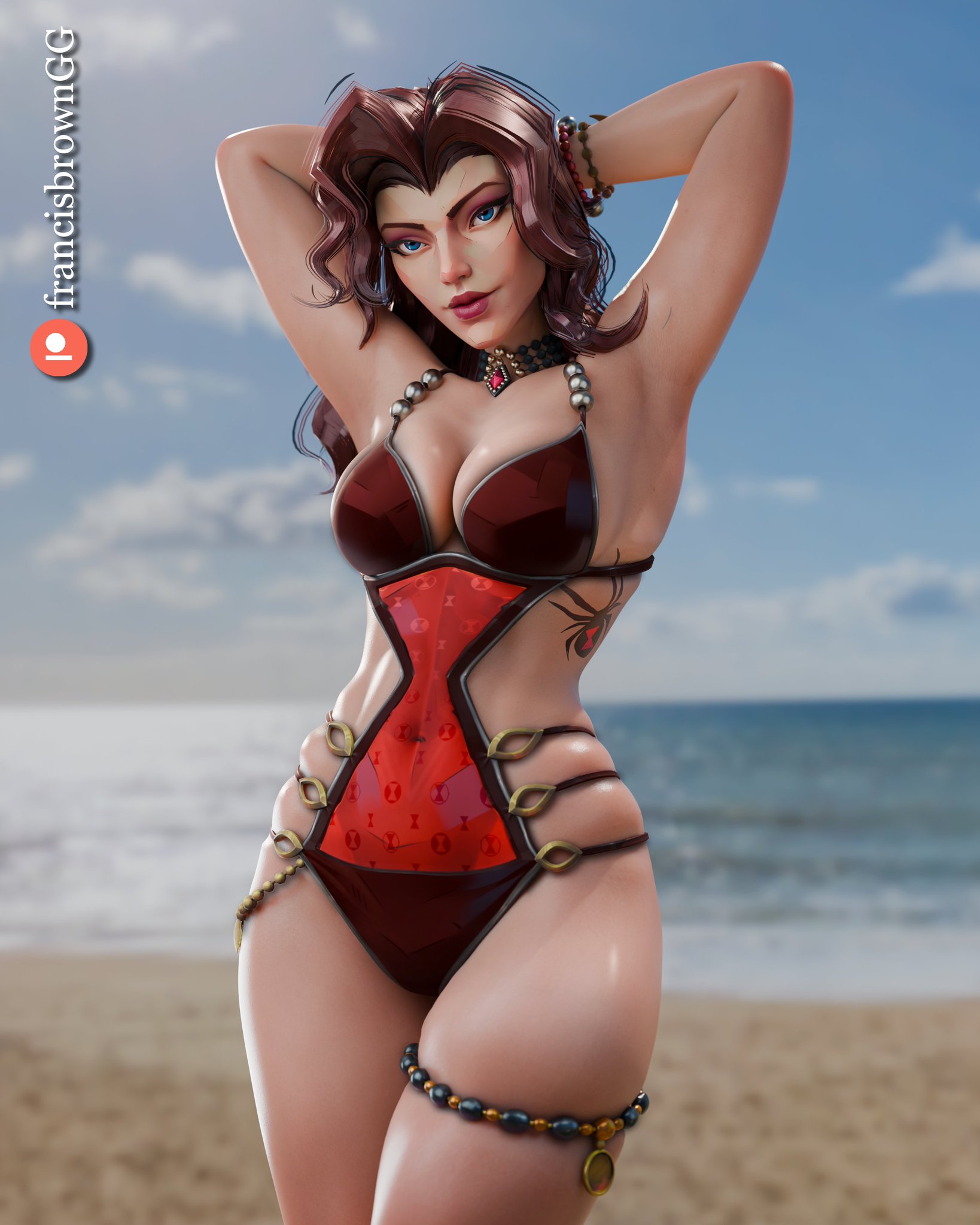 Black Widow (Aquatic Assassin) Rule 34 Image