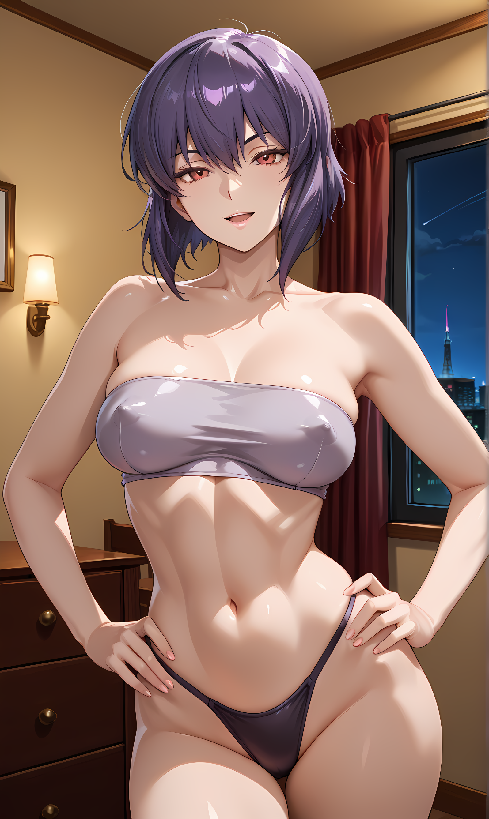 Motoko Kusanagi (Ghost In The Shell) Rule 34 Image