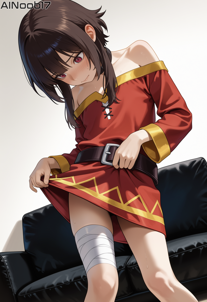 Megumin (Kono Subarashii Sekai Ni Shukufuku Wo!) Rule 34 Image