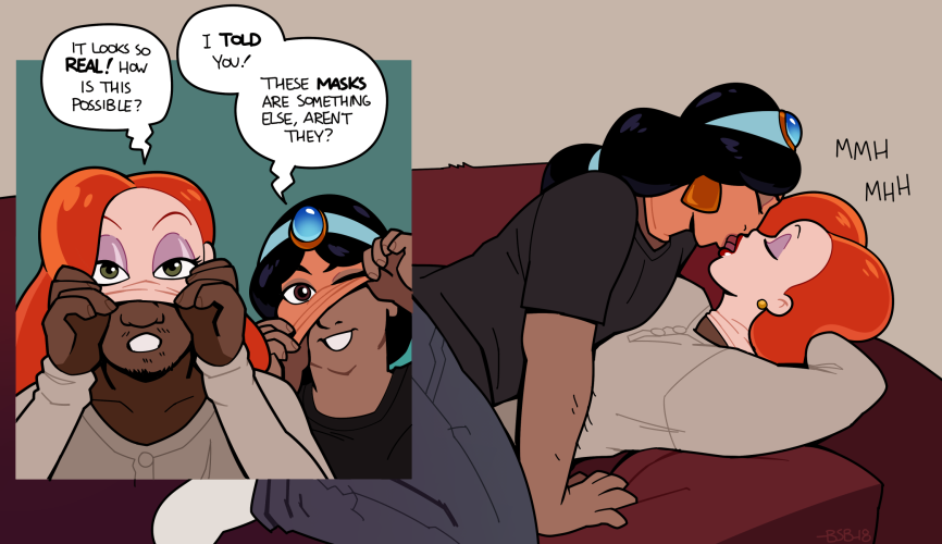 Jasmine (Aladdin) Rule 34 Image