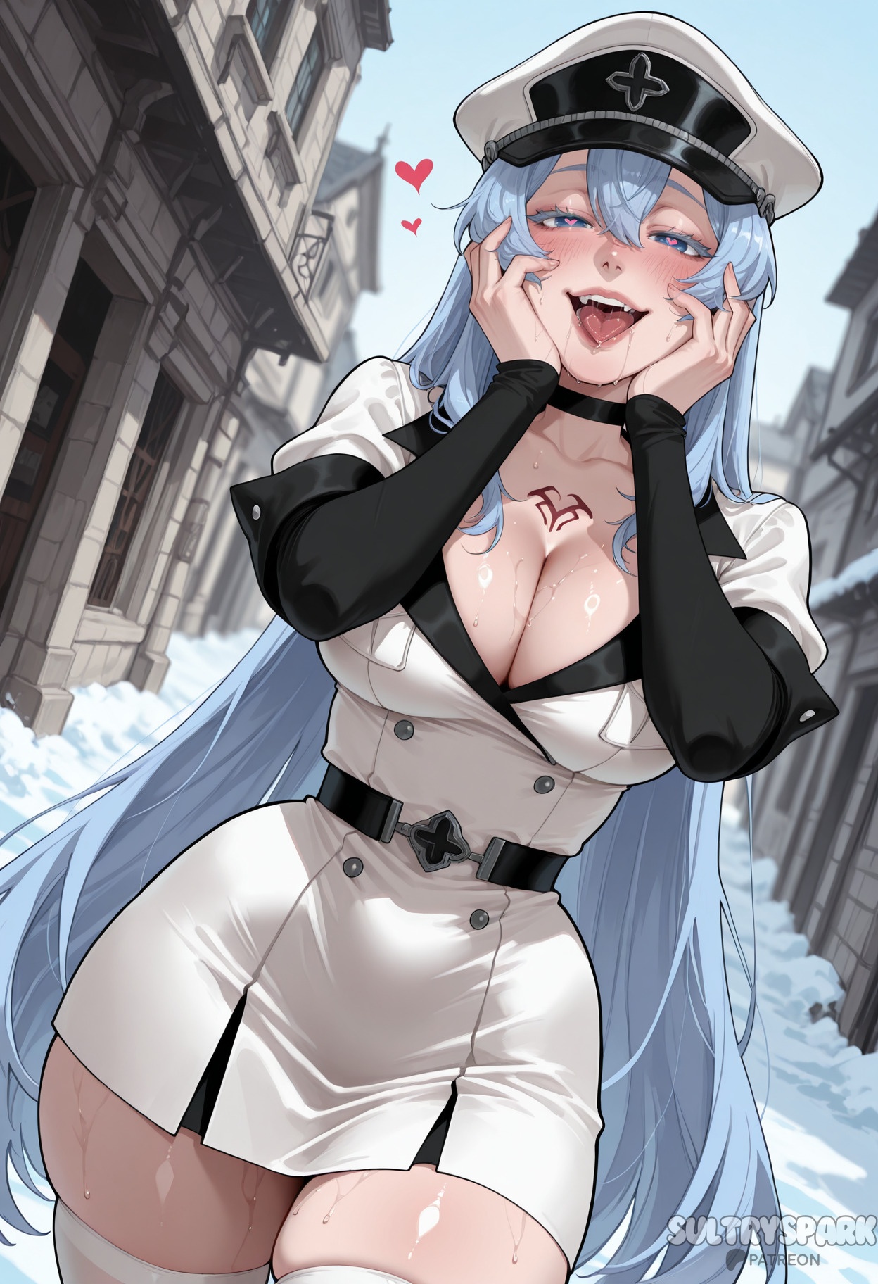 Esdeath (Akame Ga Kill!) Rule 34 Image