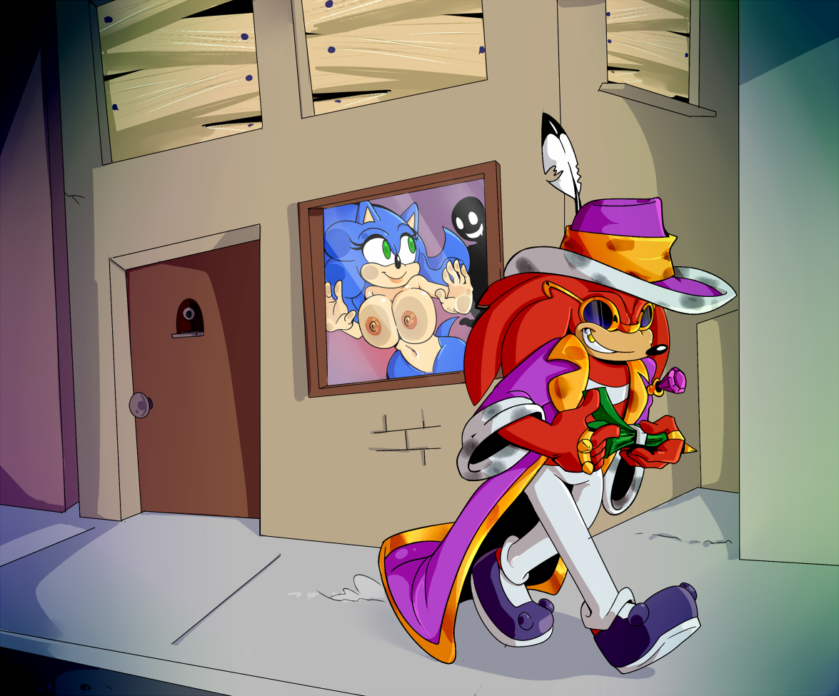 Knuckles The Echidna (Sonic (Series)) Rule 34 Image