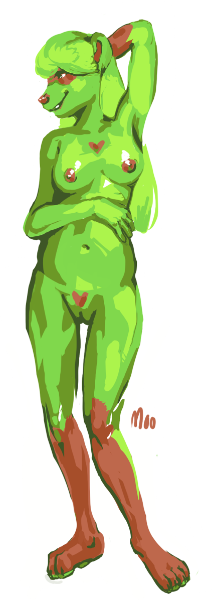 Green Hair Rule 34 Image