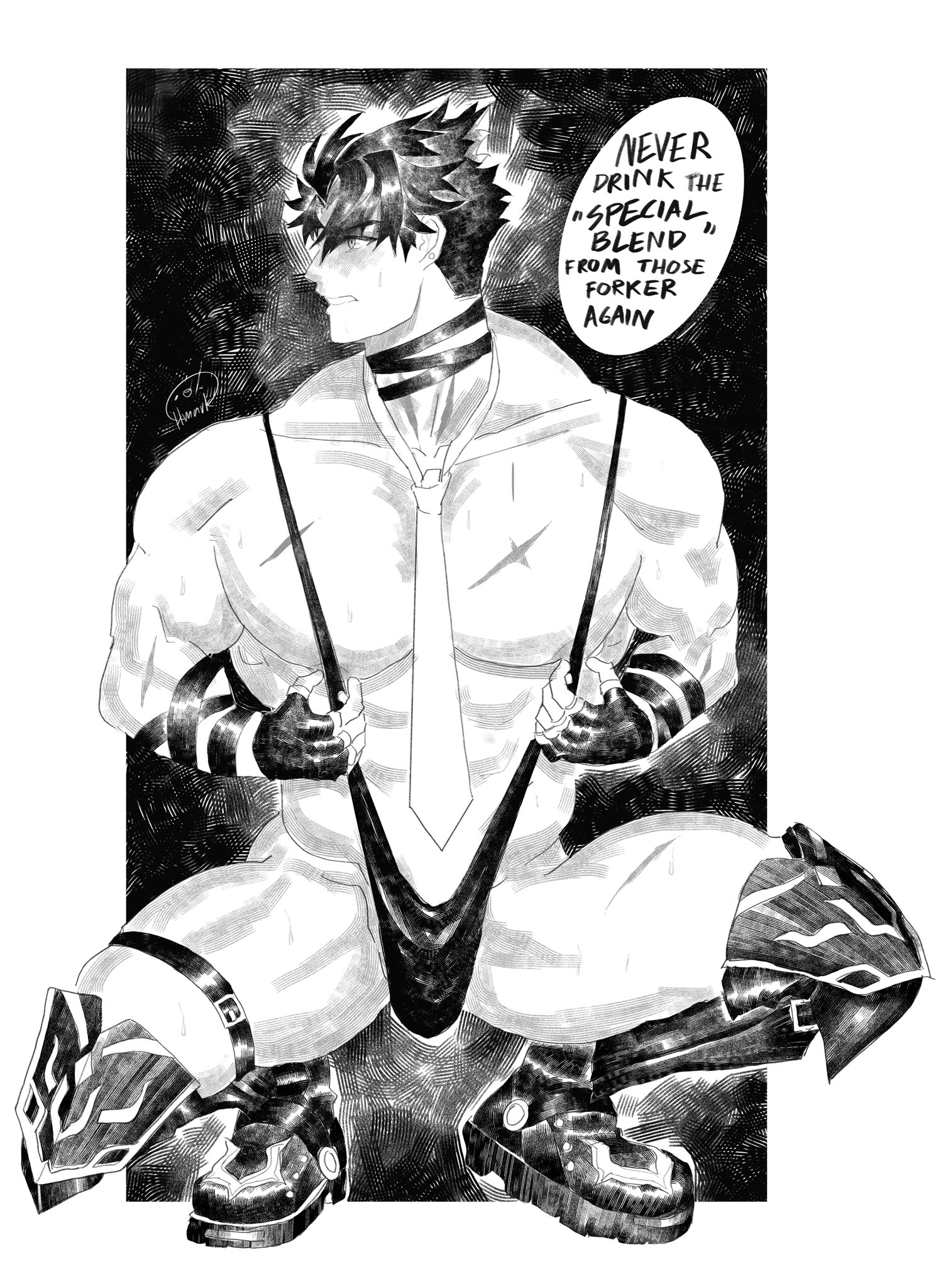 Wriothesley (Genshin Impact) Rule 34 Image