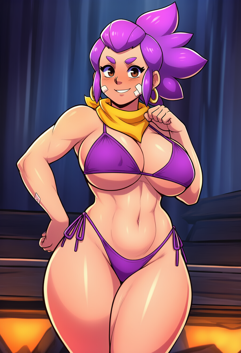Shelly (Brawl Stars) Rule 34 Image