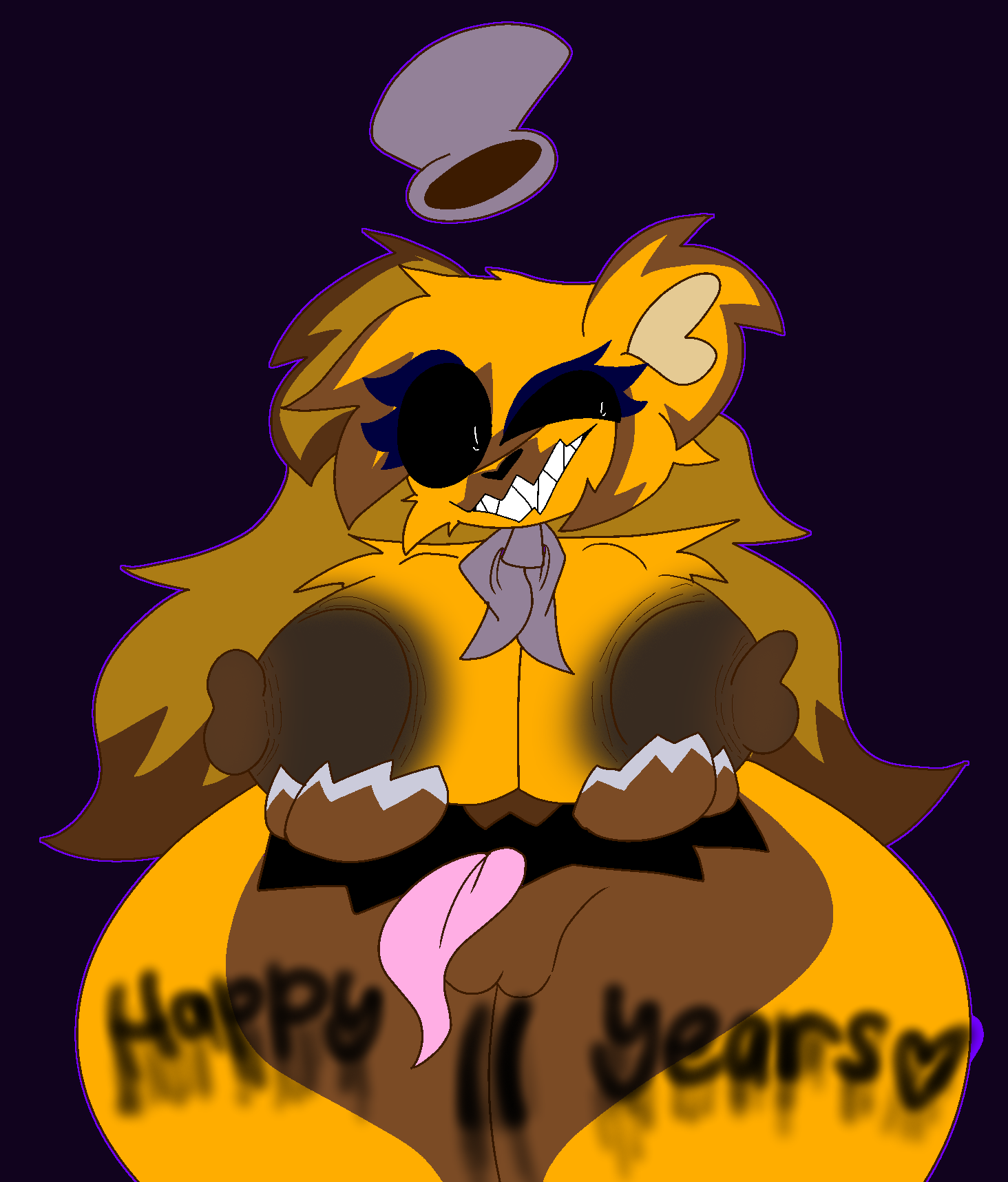 Nightmare Fredbear (Fnaf) Rule 34 Image