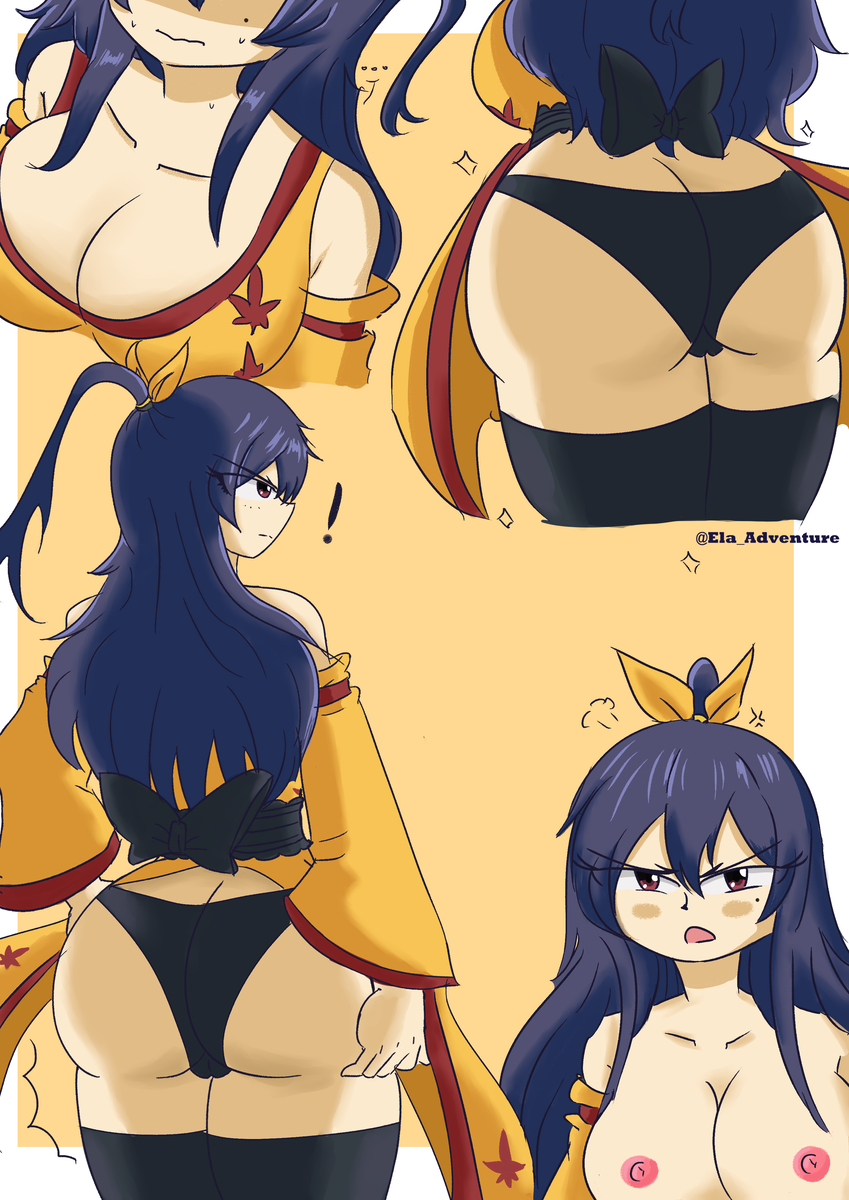 Homura Kogetsu (Edens Zero) Rule 34 Image