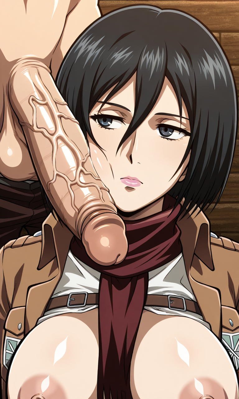 Mikasa Ackerman (Attack On Titan) Rule 34 Image
