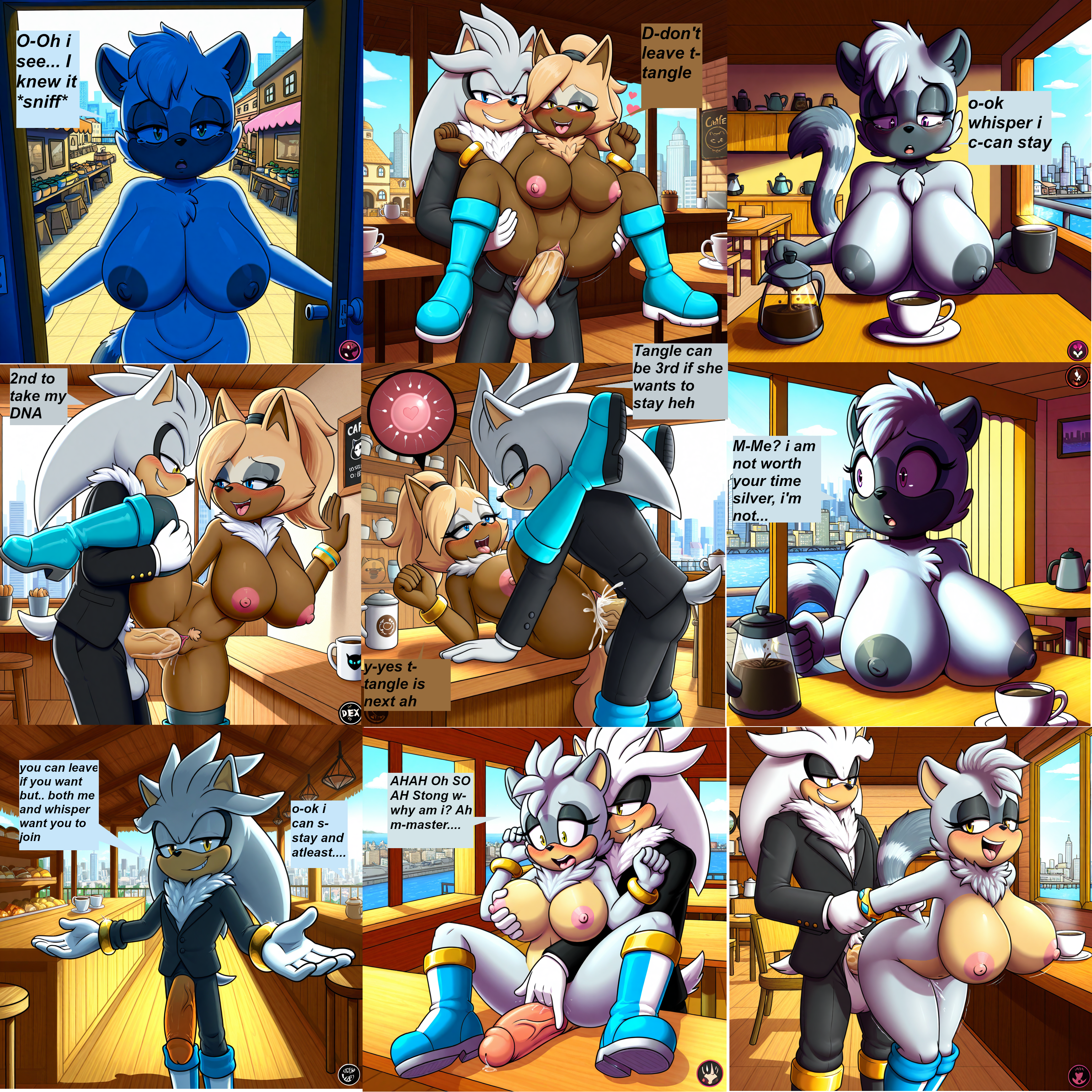 Silver The Hedgehog (Sonic (Series)) Rule 34 Image
