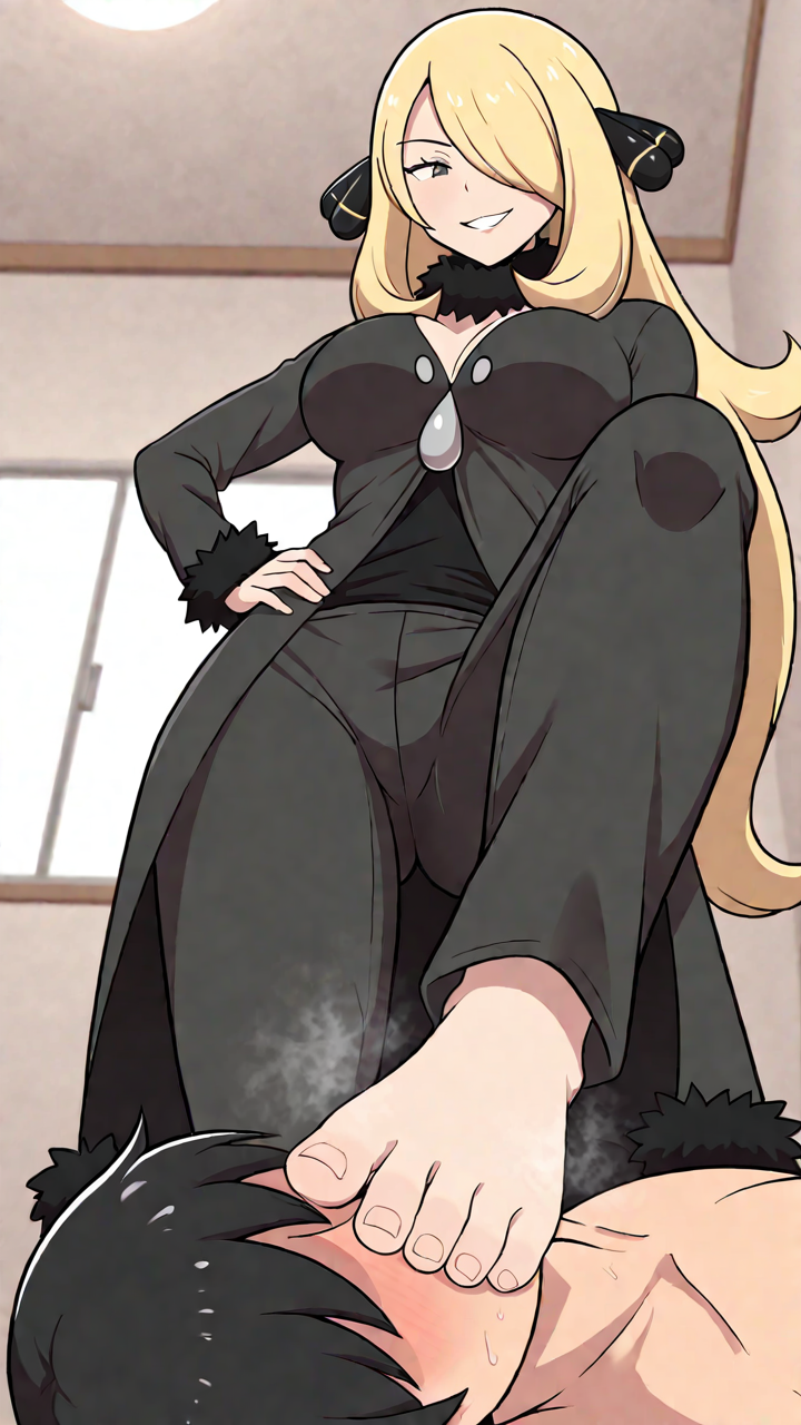 Cynthia (Pokemon) Rule 34 Image