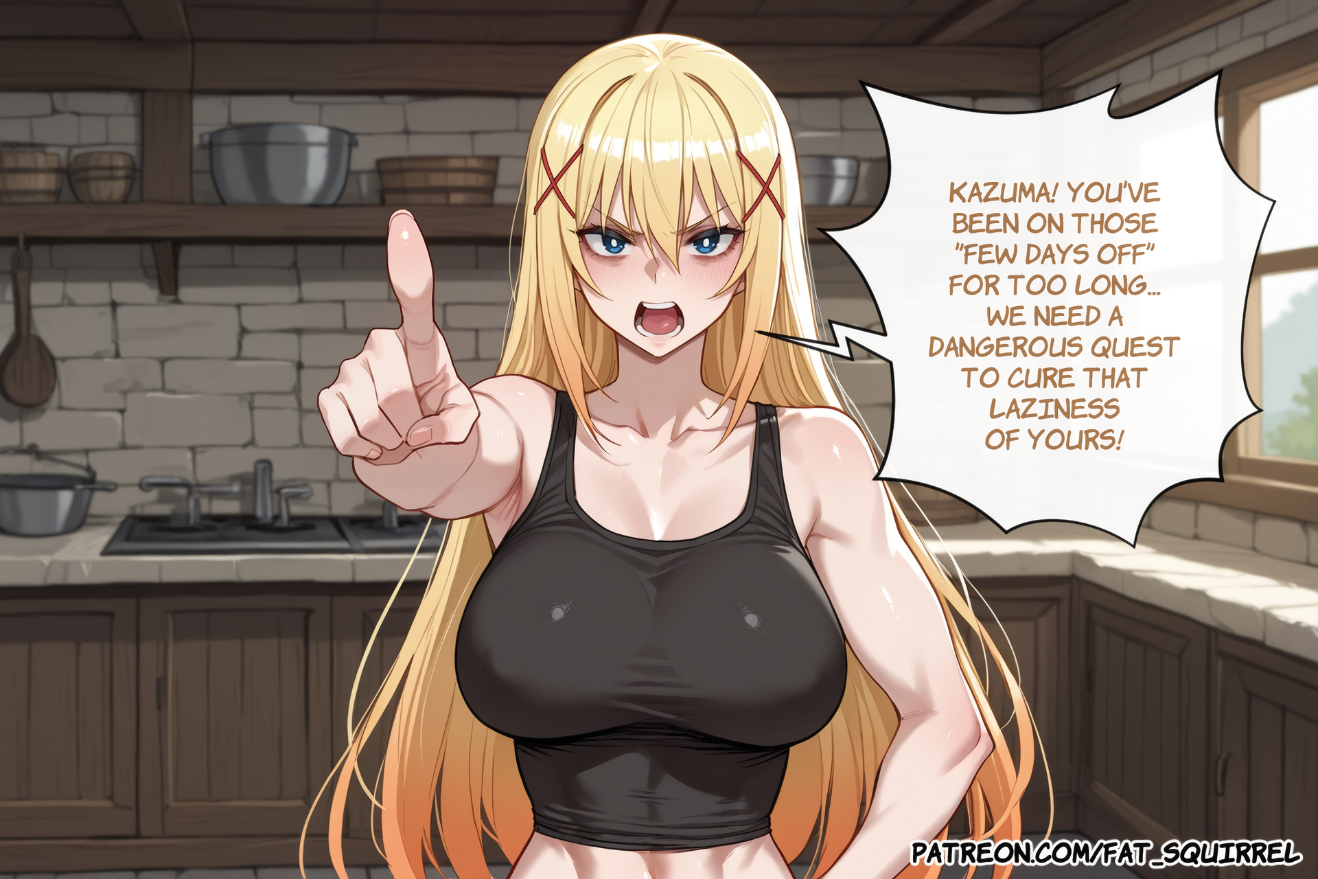 Darkness (Konosuba) Rule 34 Image