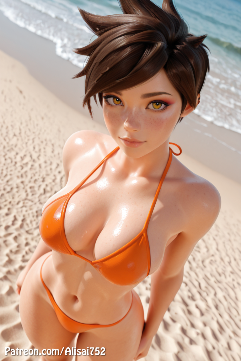 Tracer (Overwatch 2 Suit) Rule 34 Image