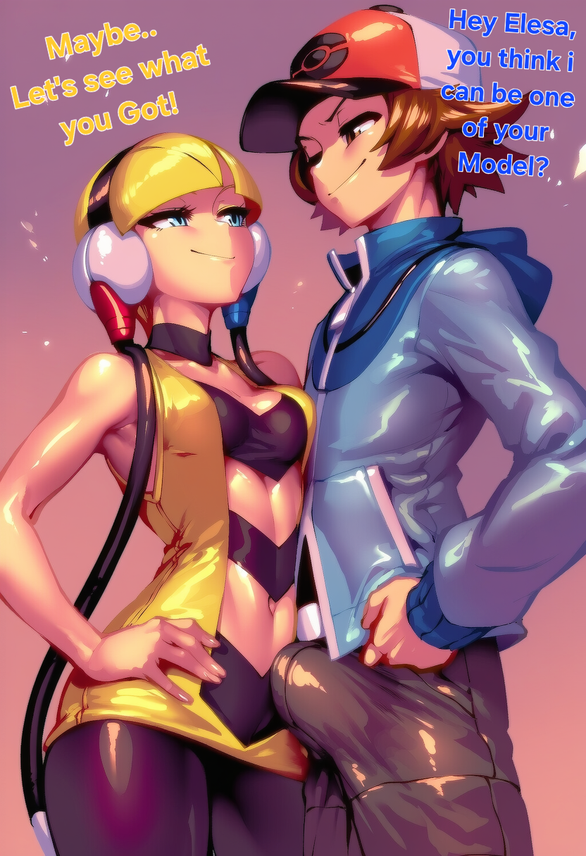 Elesa (Pokemon) Rule 34 Image