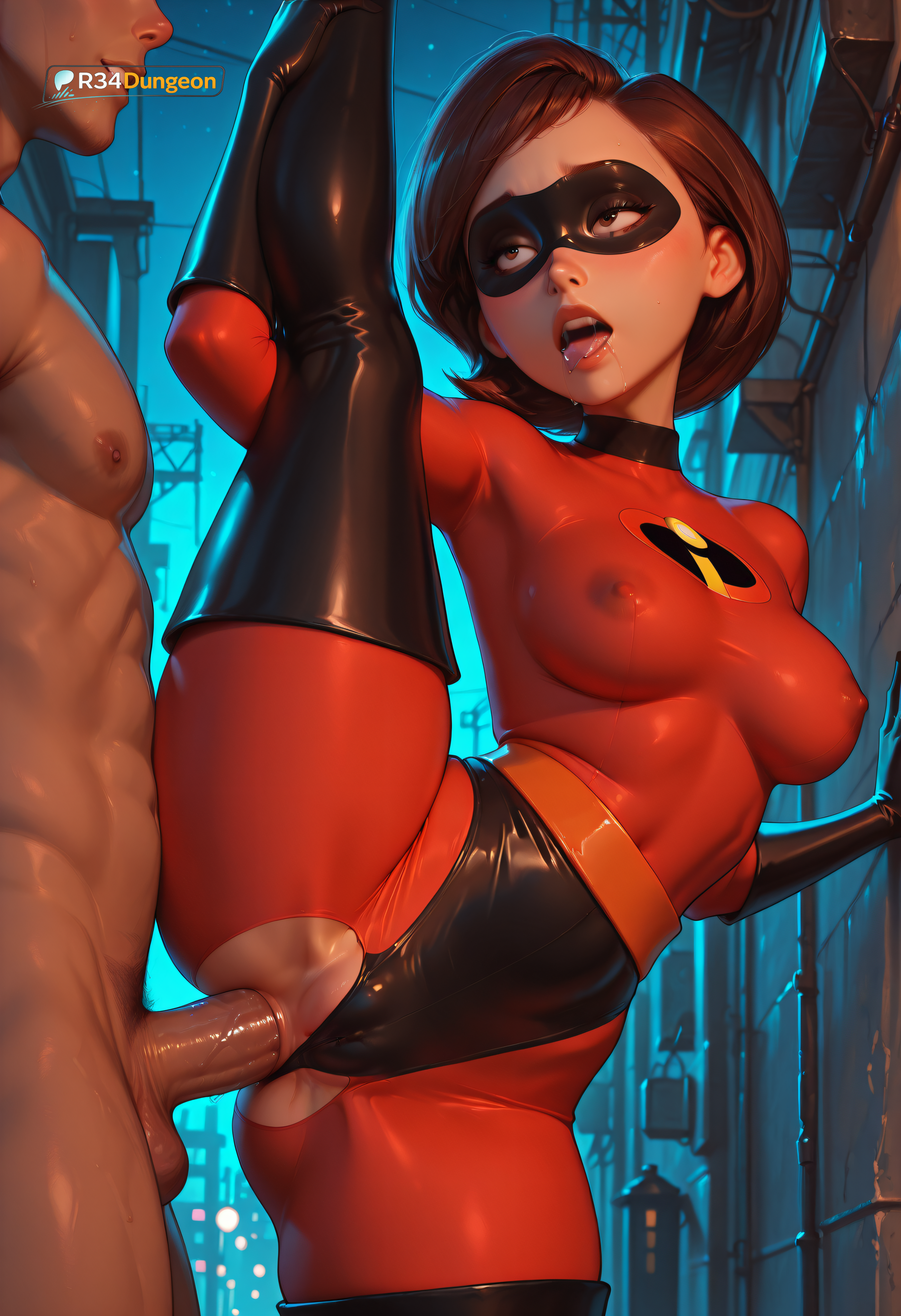Elastigirl (Disney) Rule 34 Image