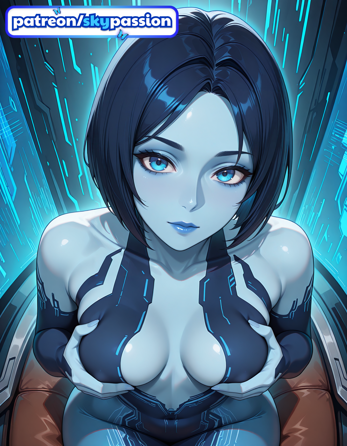 Cortana (Halo (Game)) Rule 34 Image
