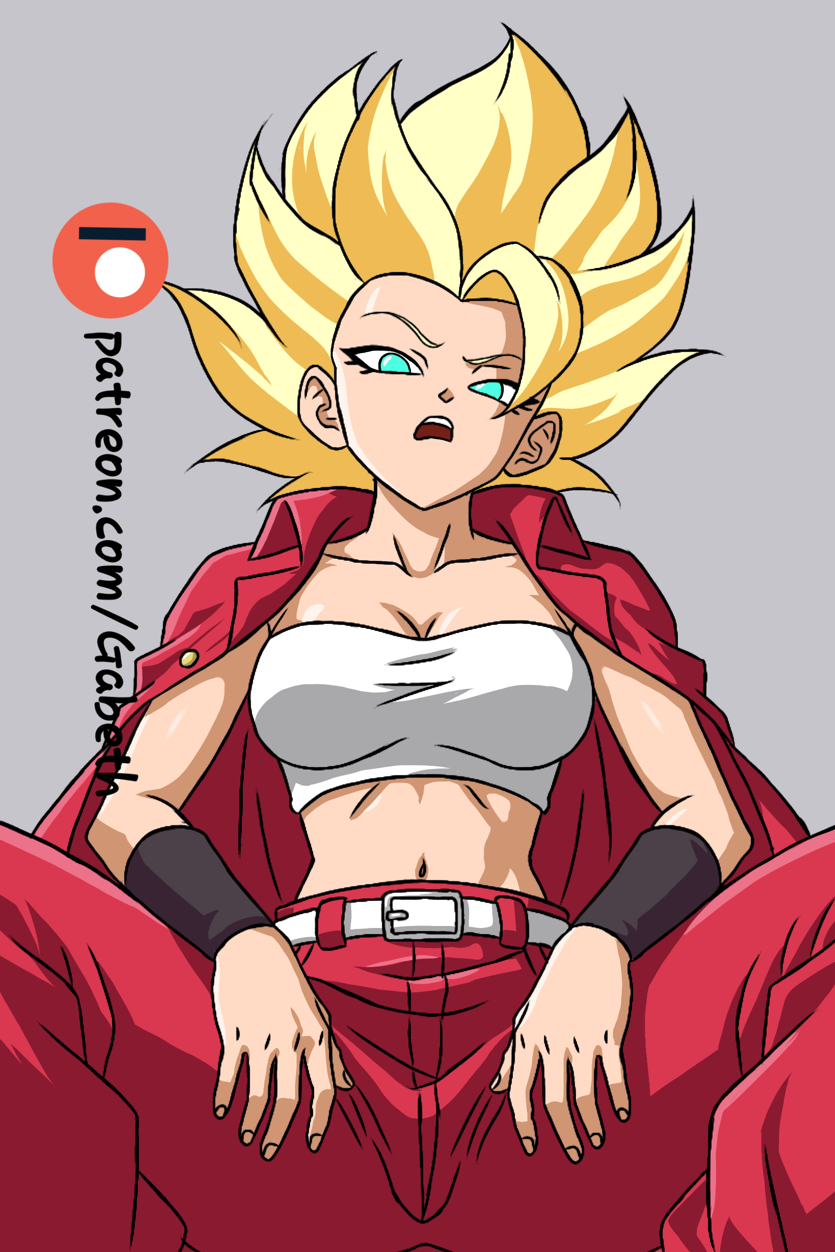 Caulifla (Dragon Ball Super) Rule 34 Image